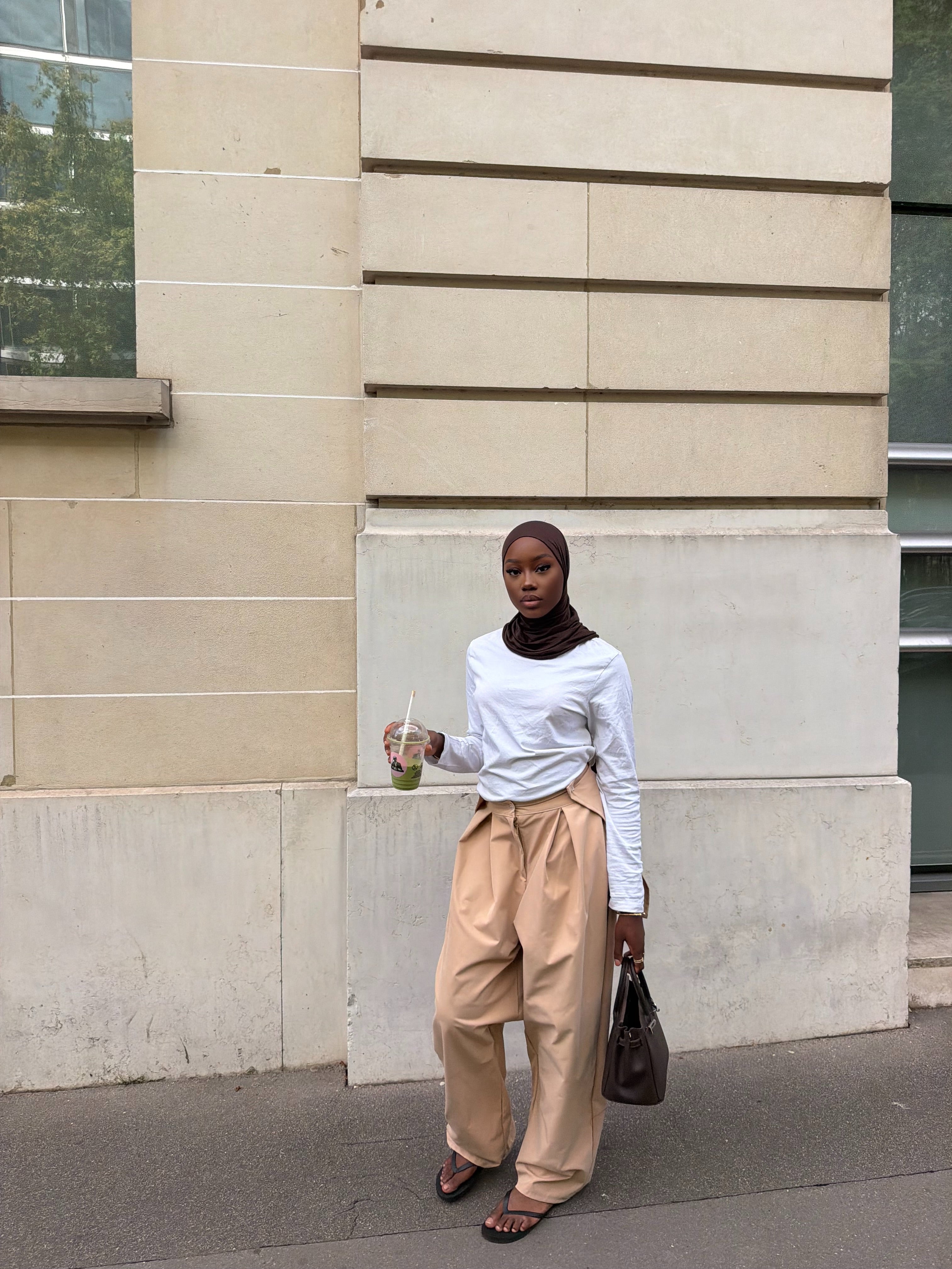 Pantalon Tanya - Camel clair