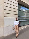 Pantalon Tanya - Camel clair
