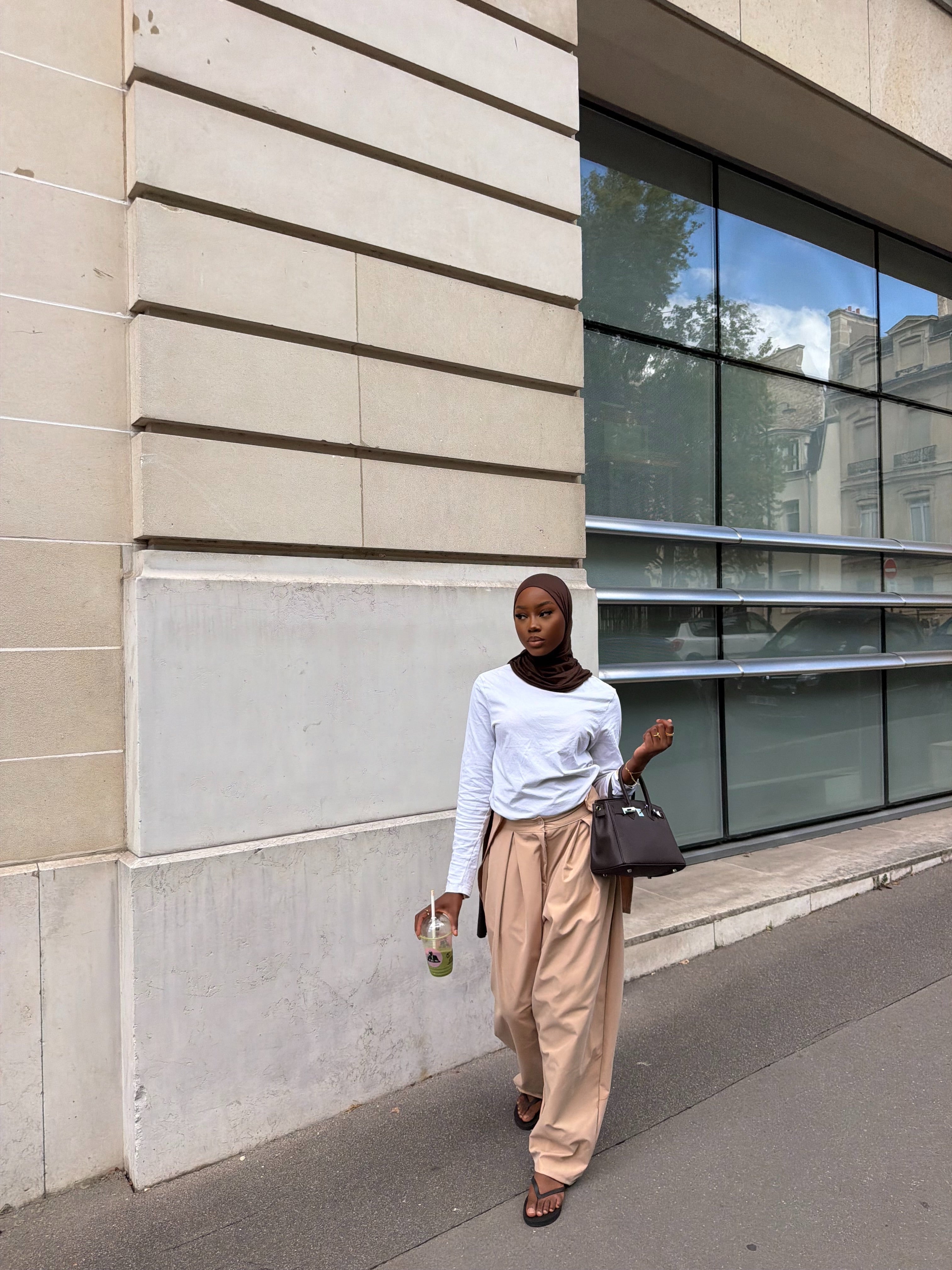 Pantalon Tanya - Camel clair