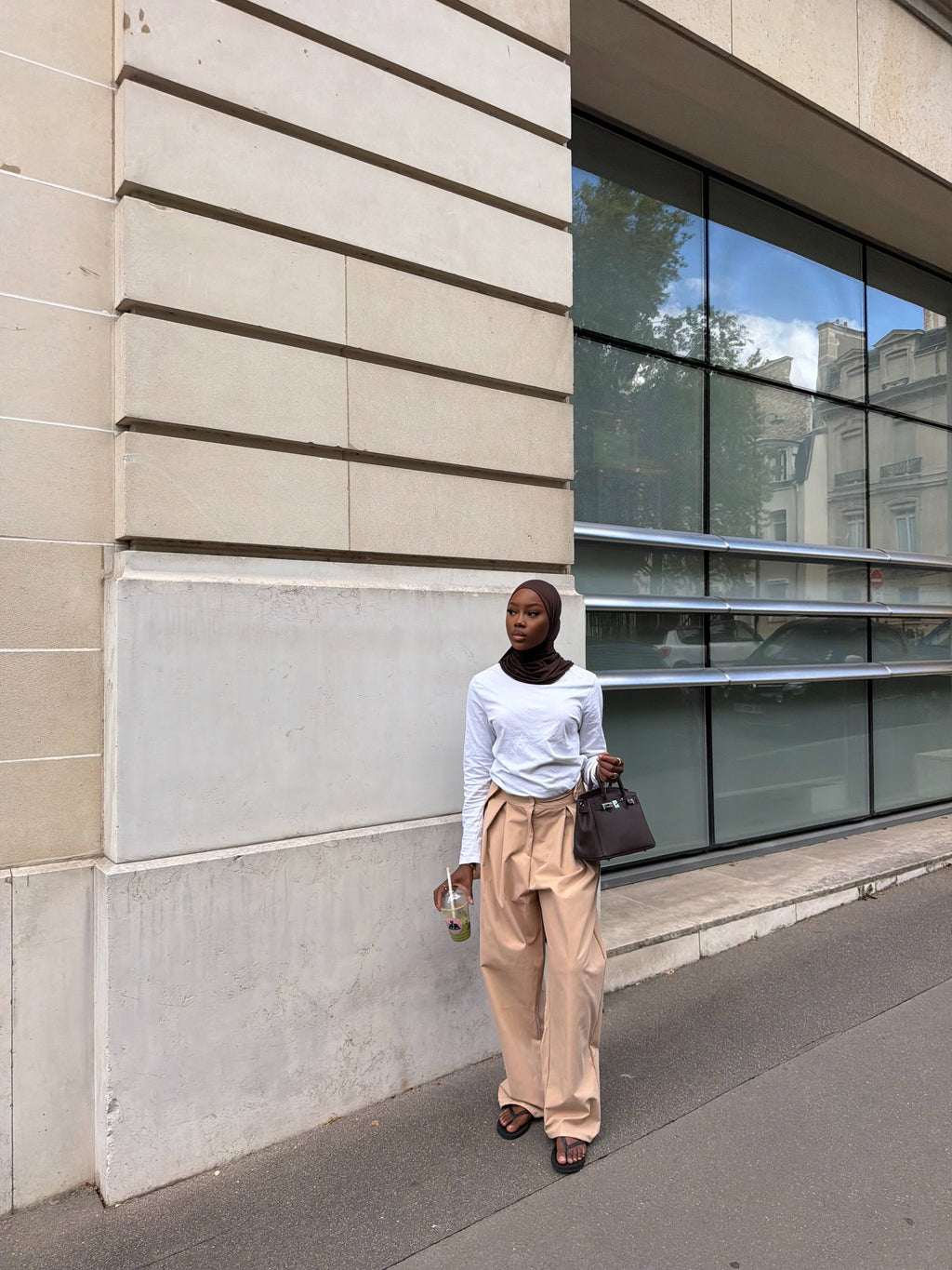 Pantalon Tanya - Camel clair