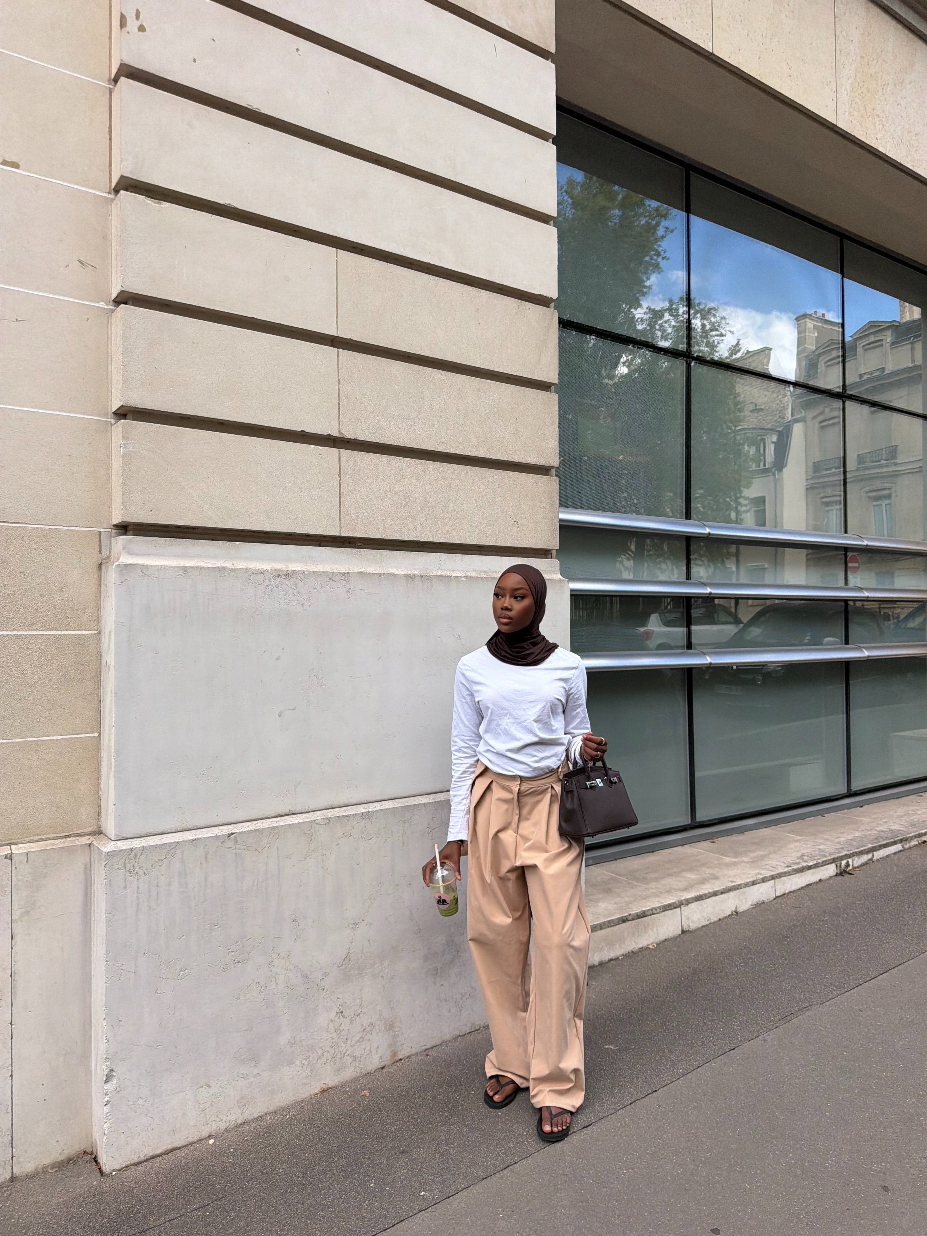 Pantalon Tanya - Camel clair