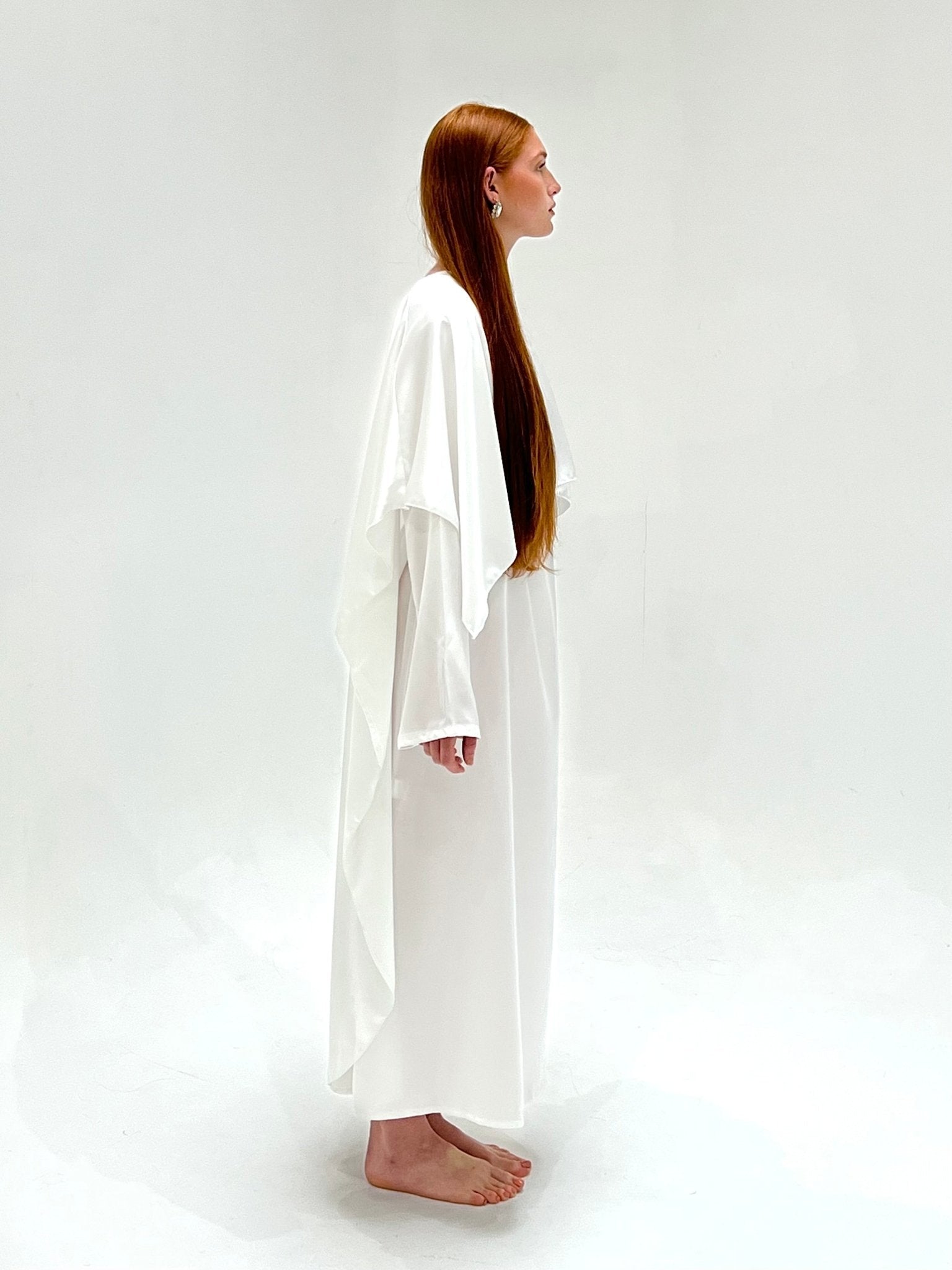 Abaya Cap Orelle Blanche