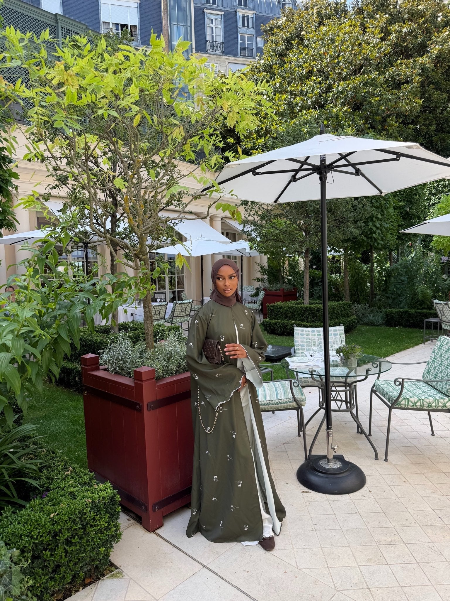 Abaya Nour Kaki