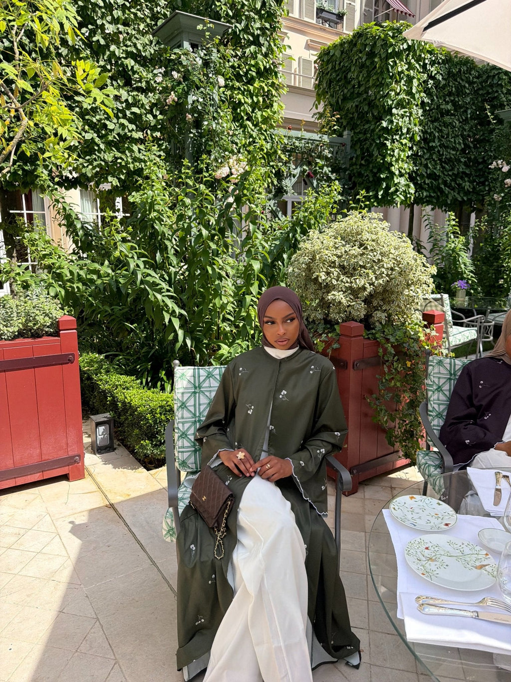 Abaya Nour Kaki