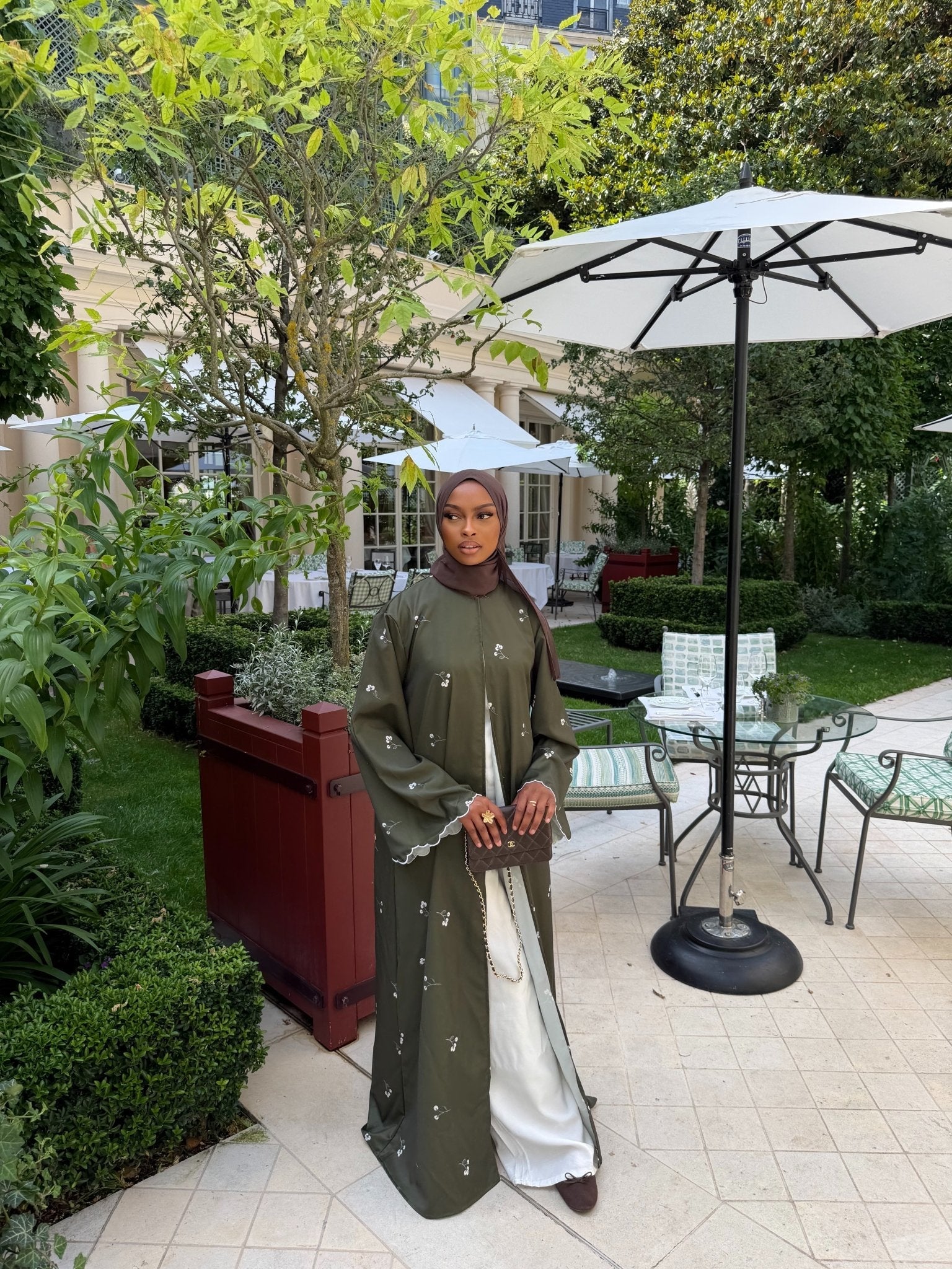 Abaya Nour Kaki