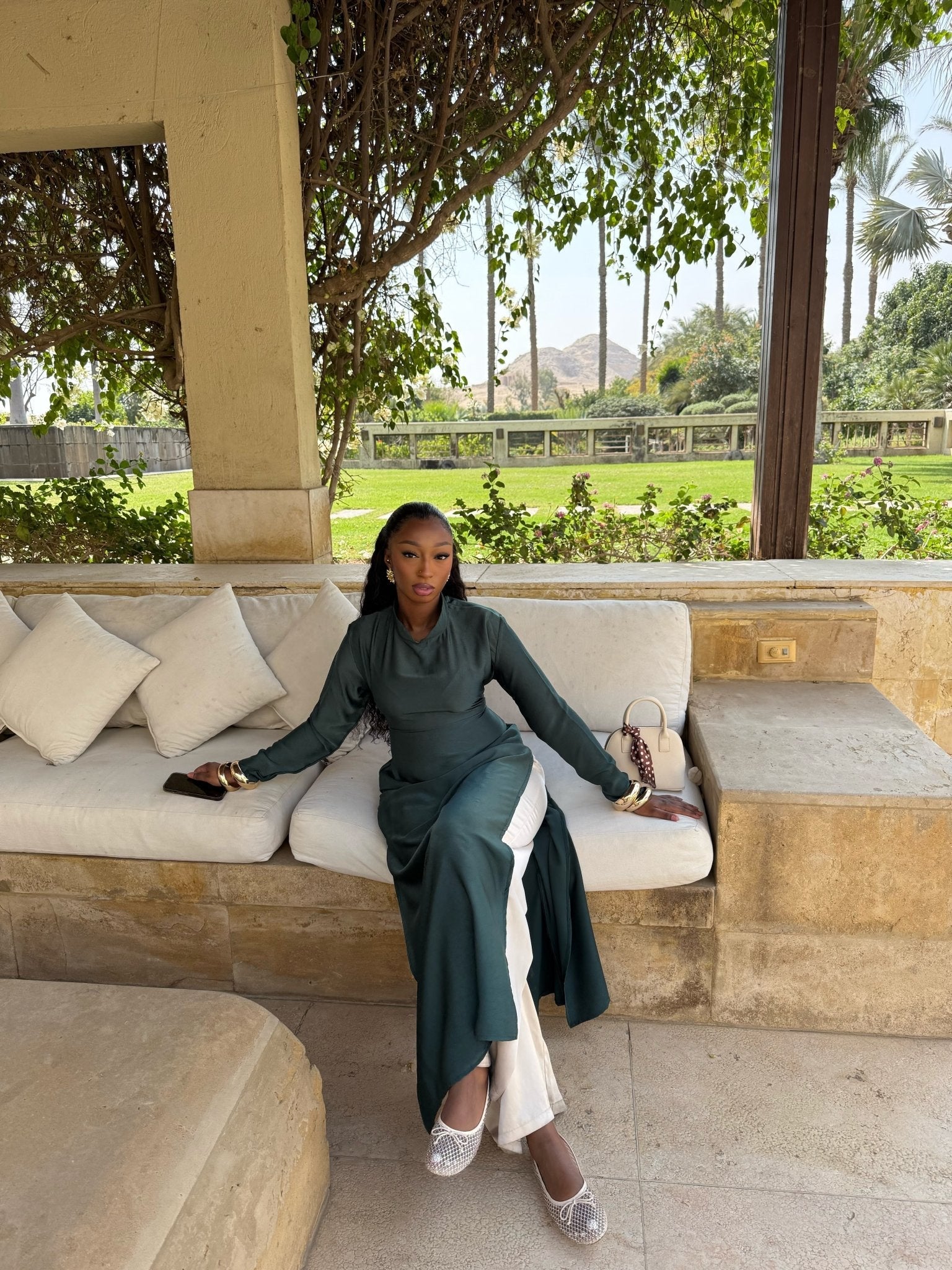 Abaya Yaki - Émeraude
