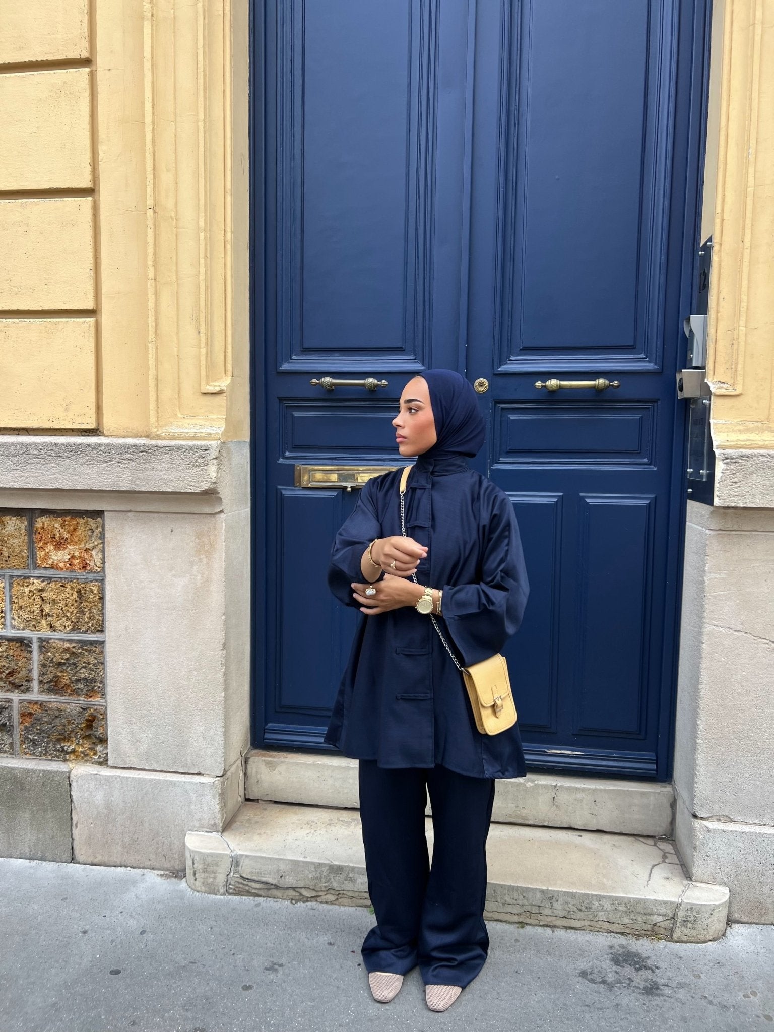 Blouse Ling Bleu Nuit