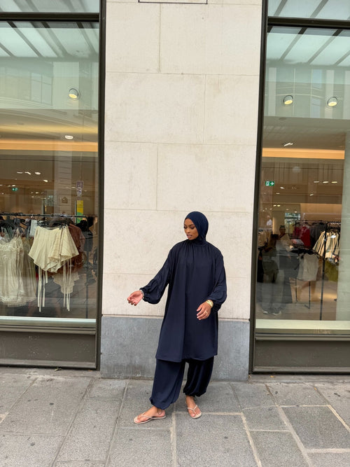 Burkini Houda bleu nuit