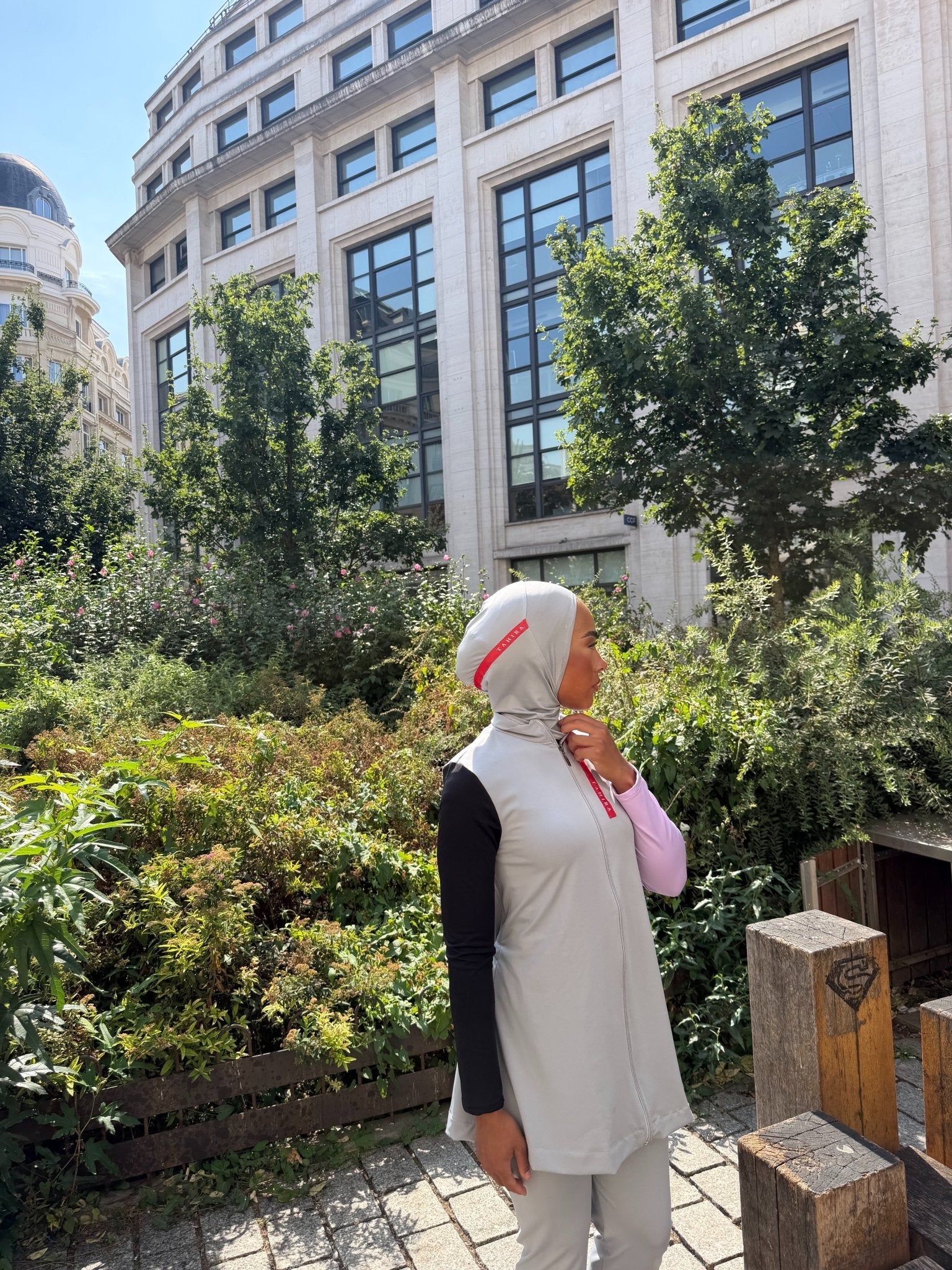 Burkini Safa - Gris/Violet
