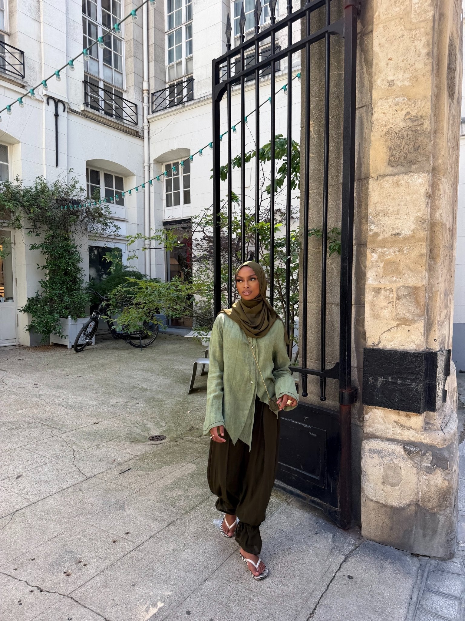 Chemise Augustine - Kaki