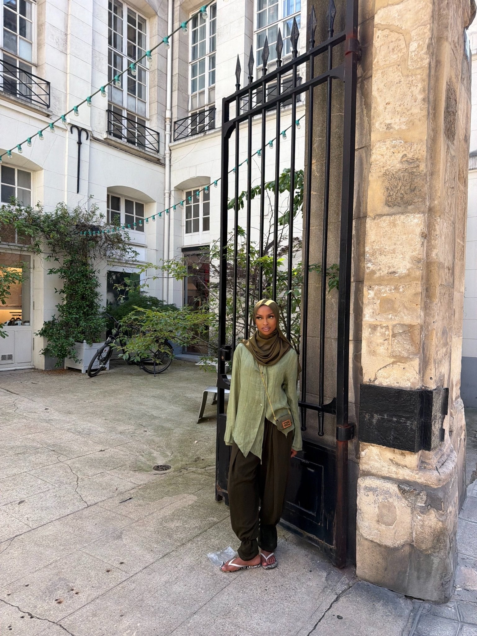 Chemise Augustine - Kaki