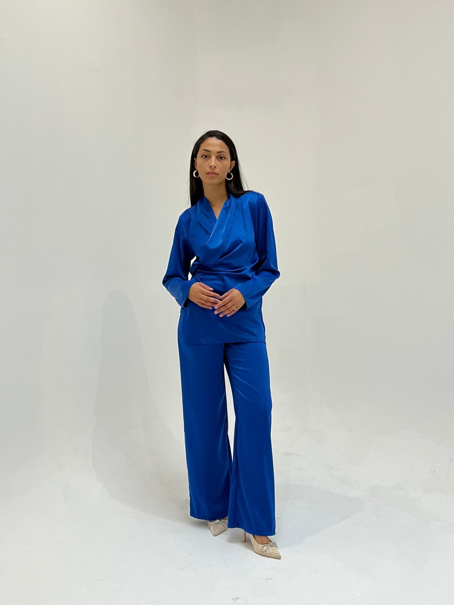 Ensemble Aisha Bleu Électrique
