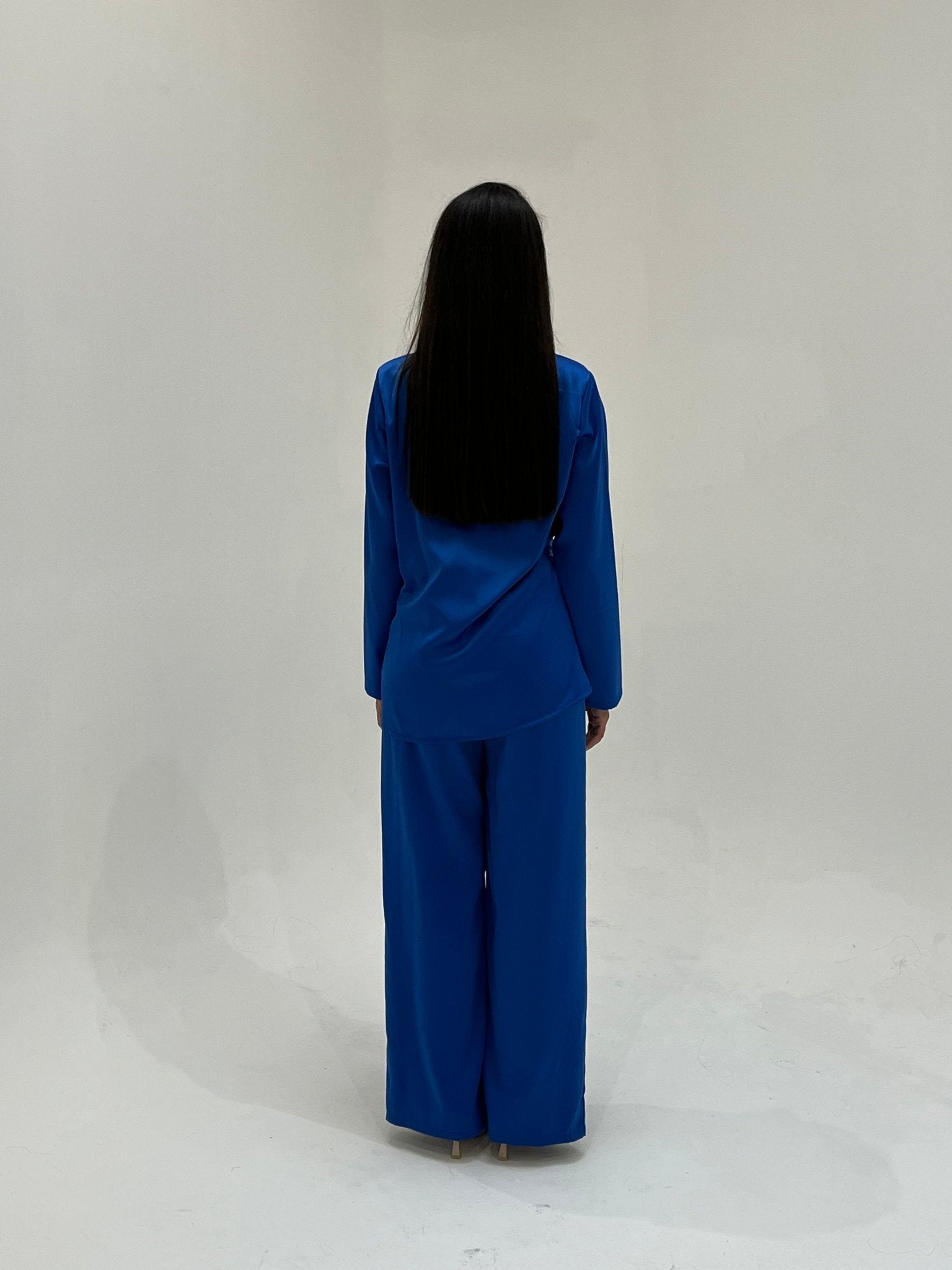 Ensemble Aisha Bleu Électrique