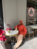 Ensemble Awa Rouille (Chemise + Hijab)