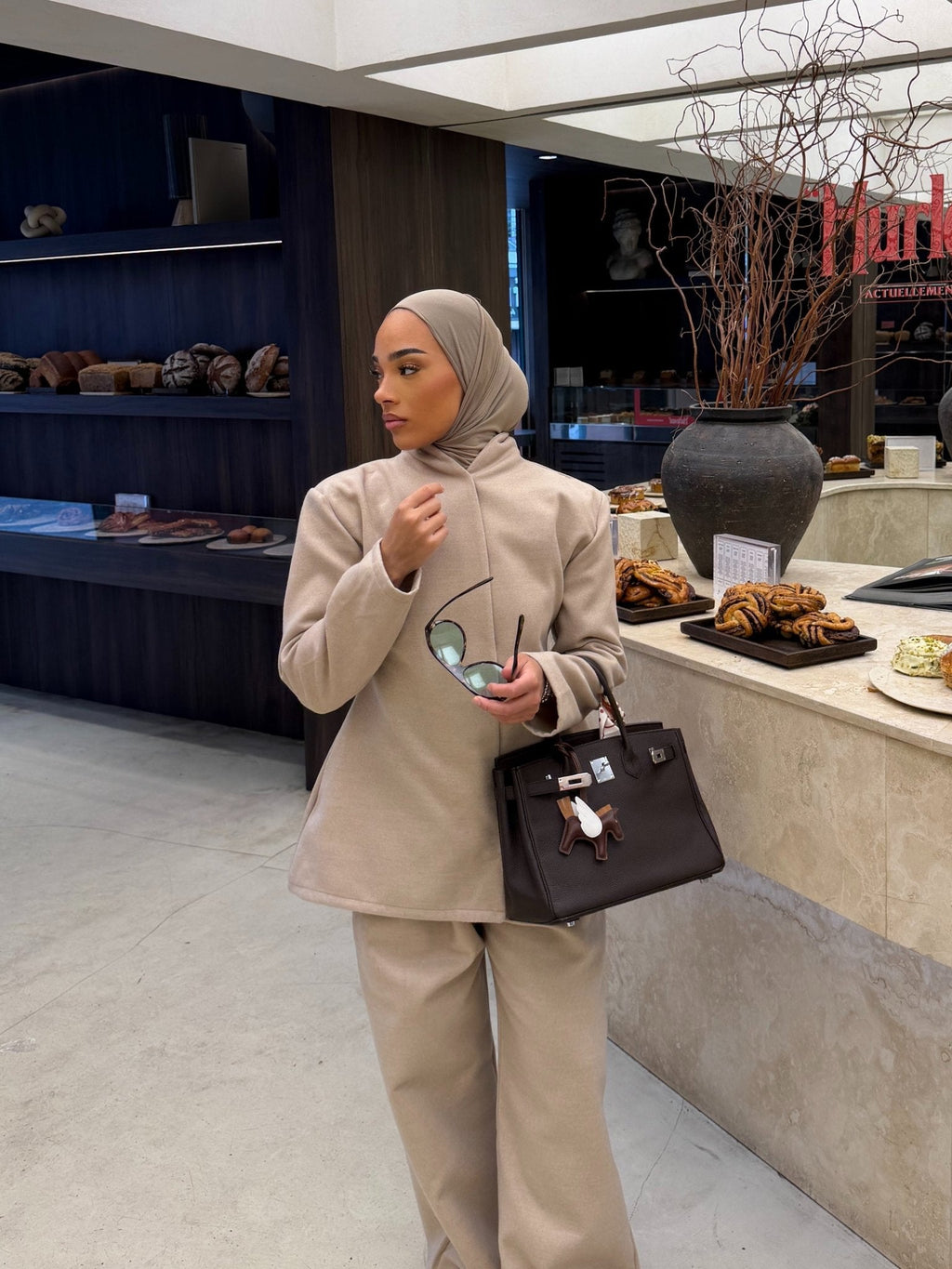 Ensemble Blazer Ornella Beige