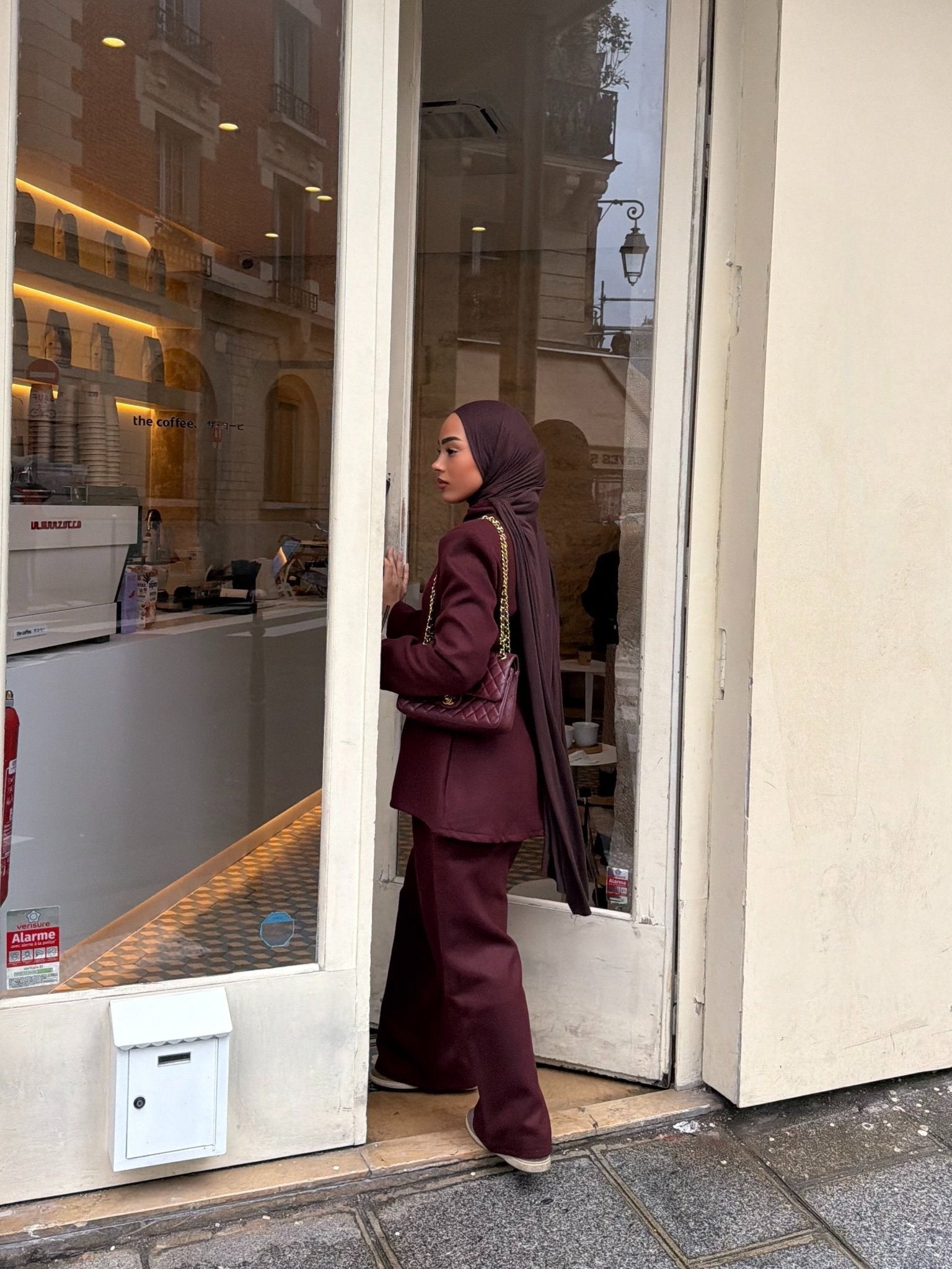 Ensemble Blazer Ornella Bordeaux