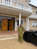 Ensemble Dalia Vert olive