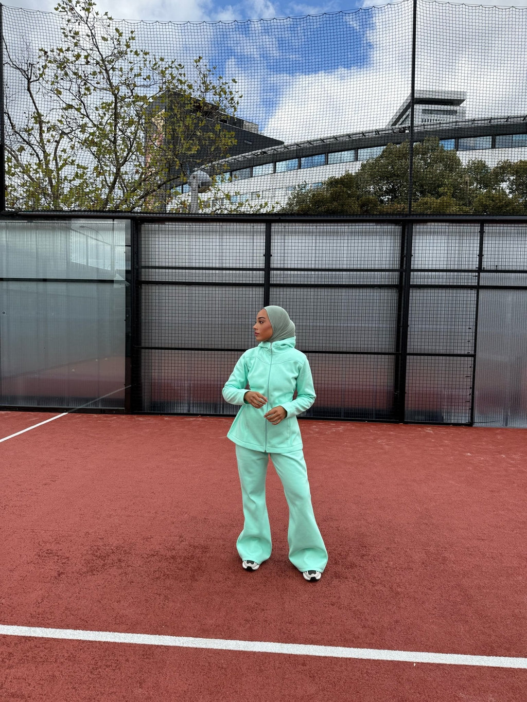 Ensemble Fit Girly Vert d’eau