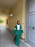 Ensemble Hayat - Émeraude/Beige