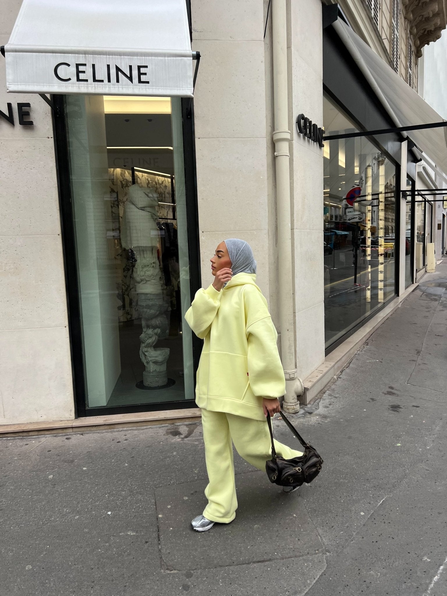 Ensemble Hoodie Heavy Beige ( Jupe ou Pantalon )