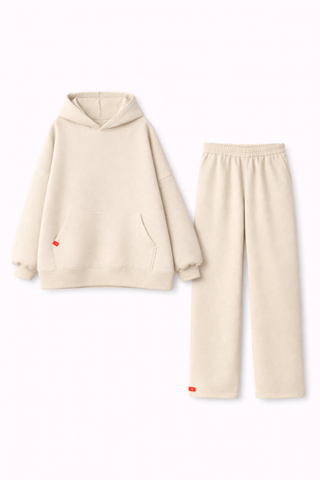 Ensemble Hoodie Heavy Beige ( Jupe ou Pantalon )