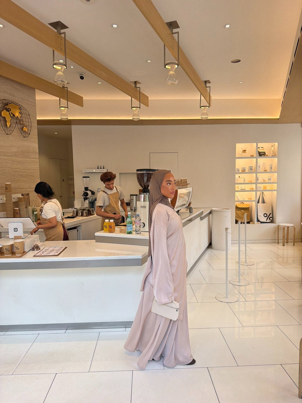 Ensemble Iman - Beige rosé