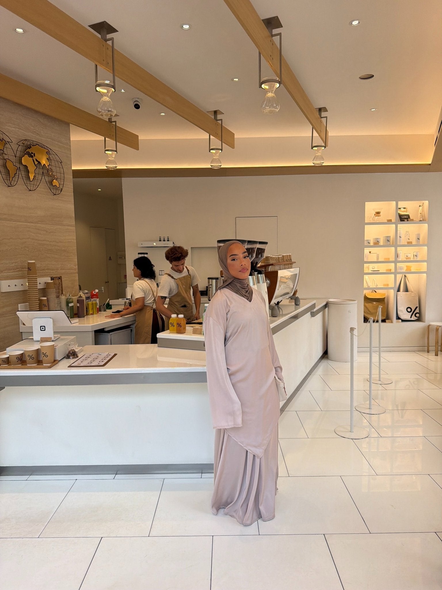 Ensemble Iman - Beige rosé