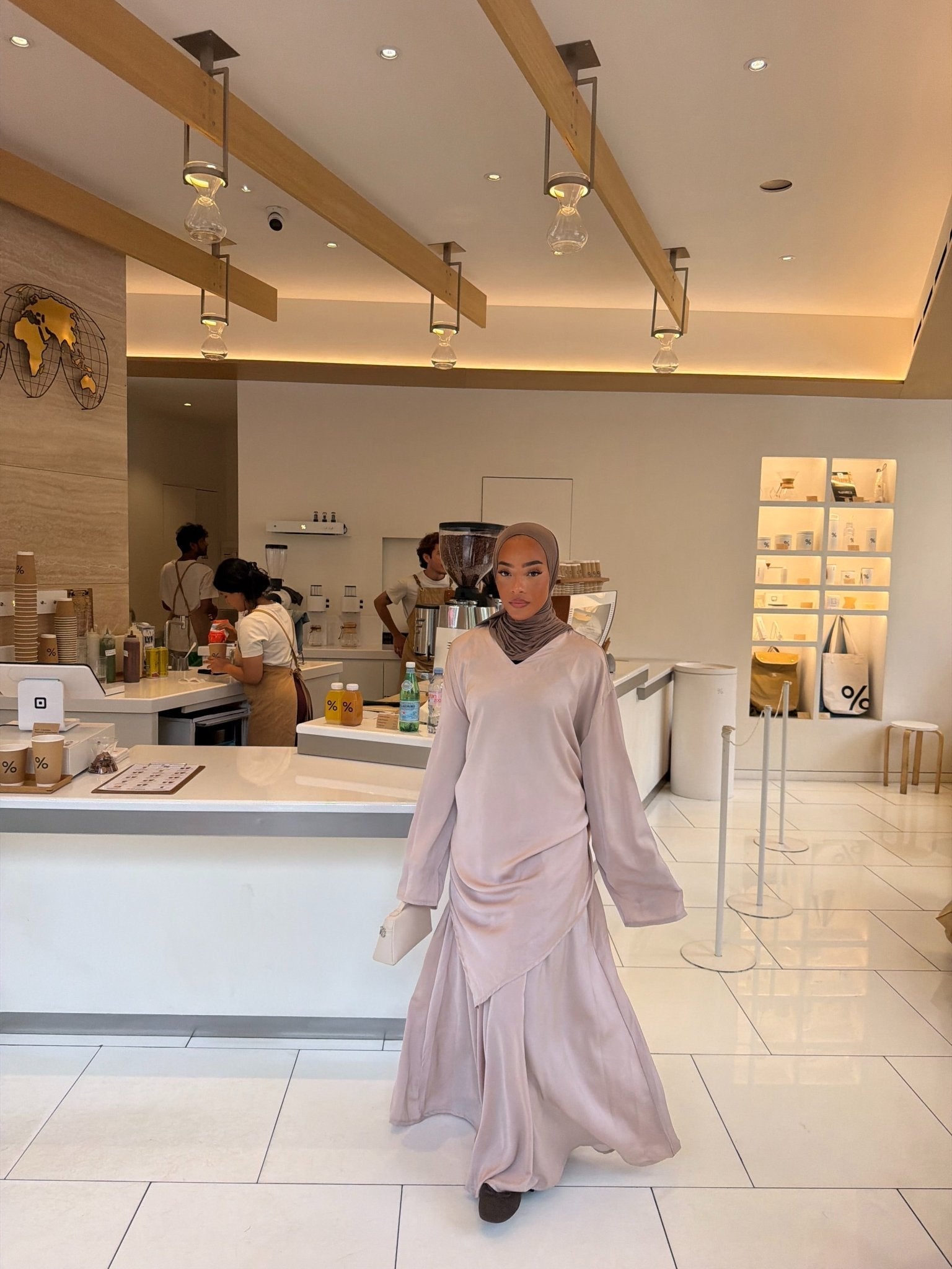 Ensemble Iman - Beige rosé