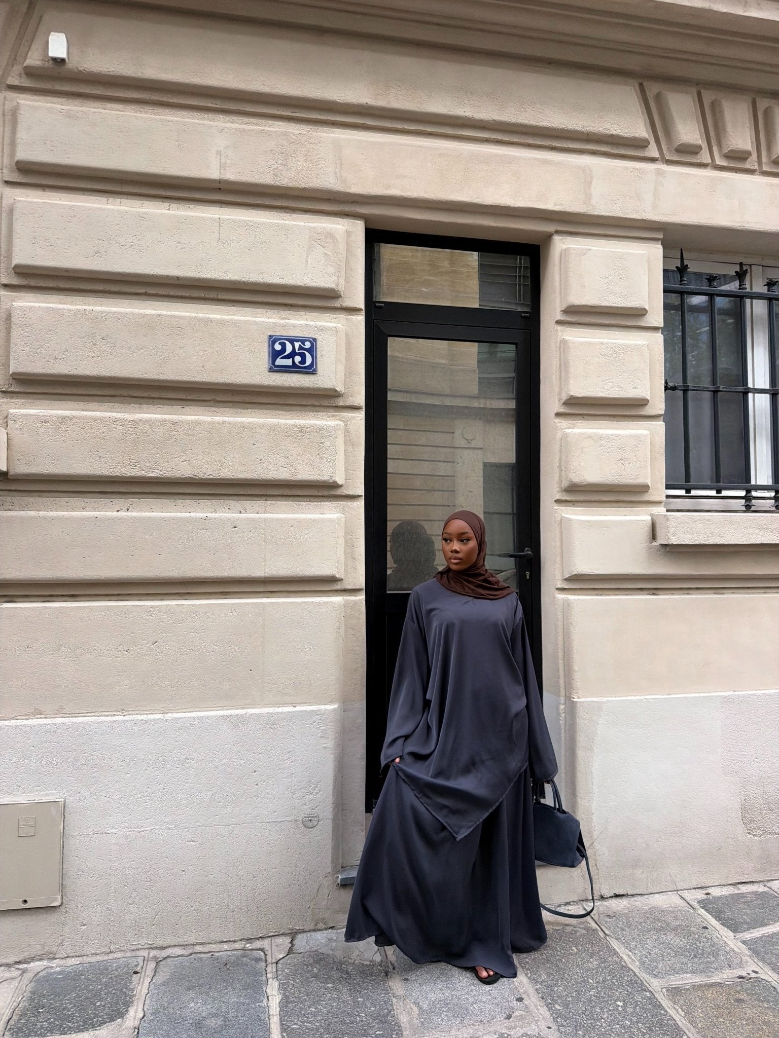 Ensemble Iman - Gris anthracite