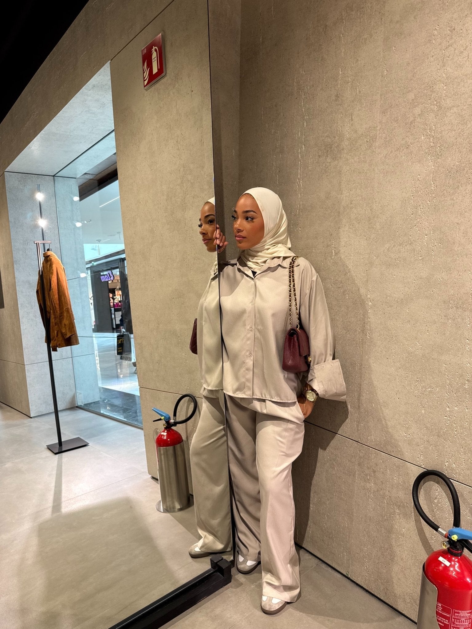 Ensemble Jade Beige ( Pantalon )