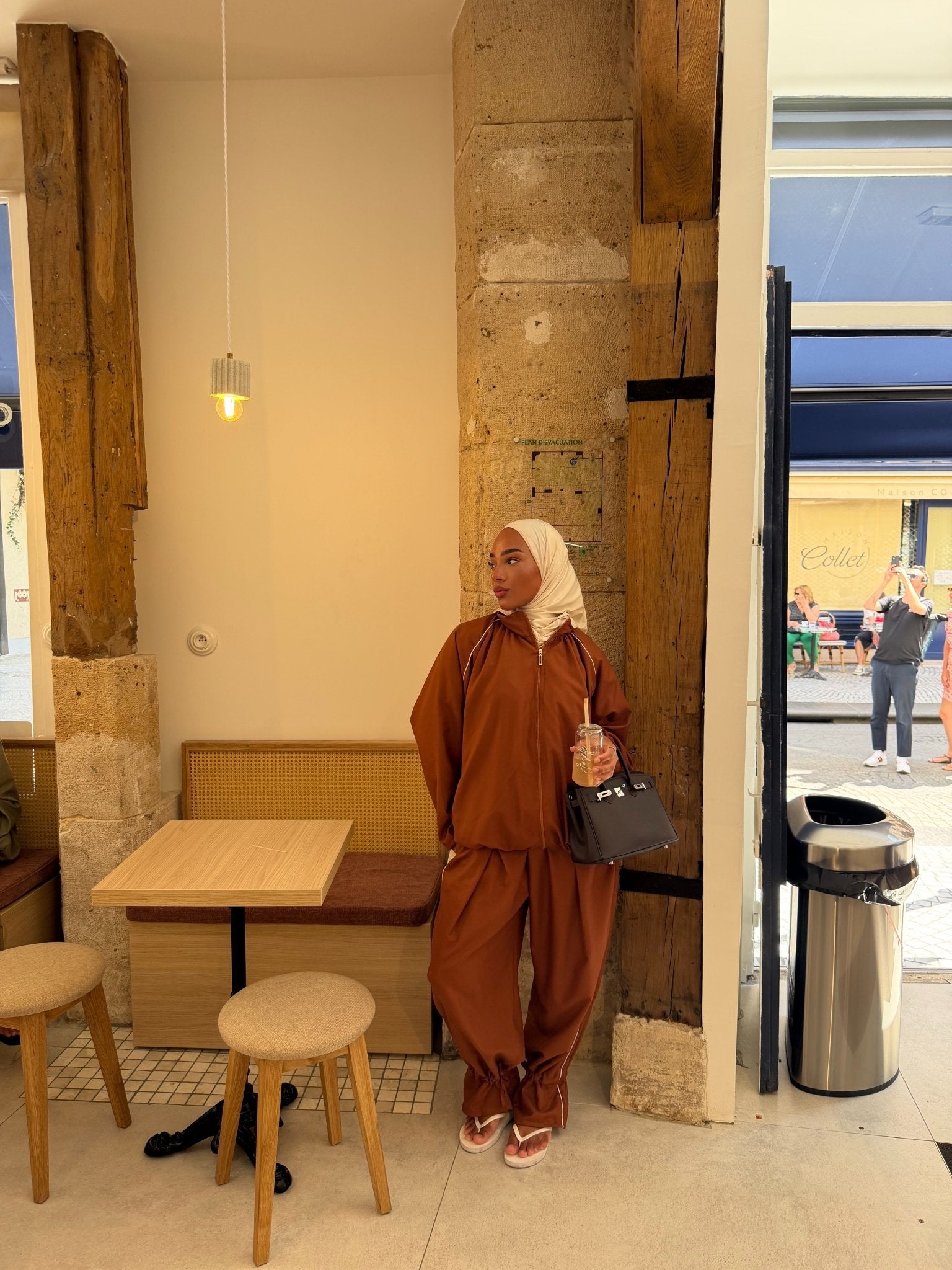 Ensemble jogging Imen - Cuivre