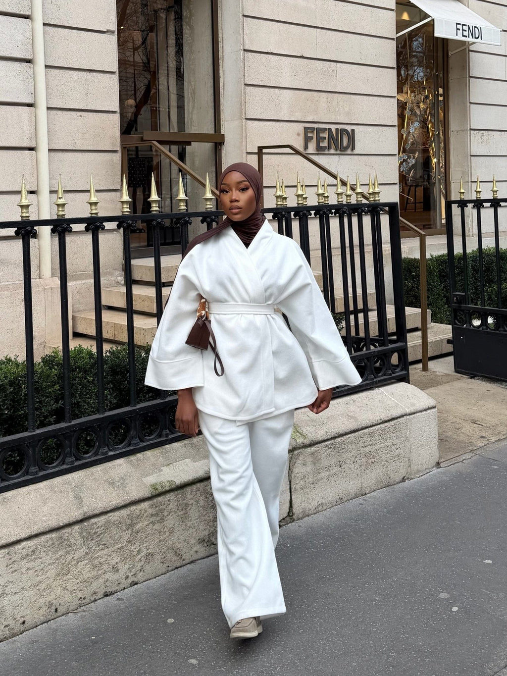 Ensemble Kimono Nova 2 Blanc