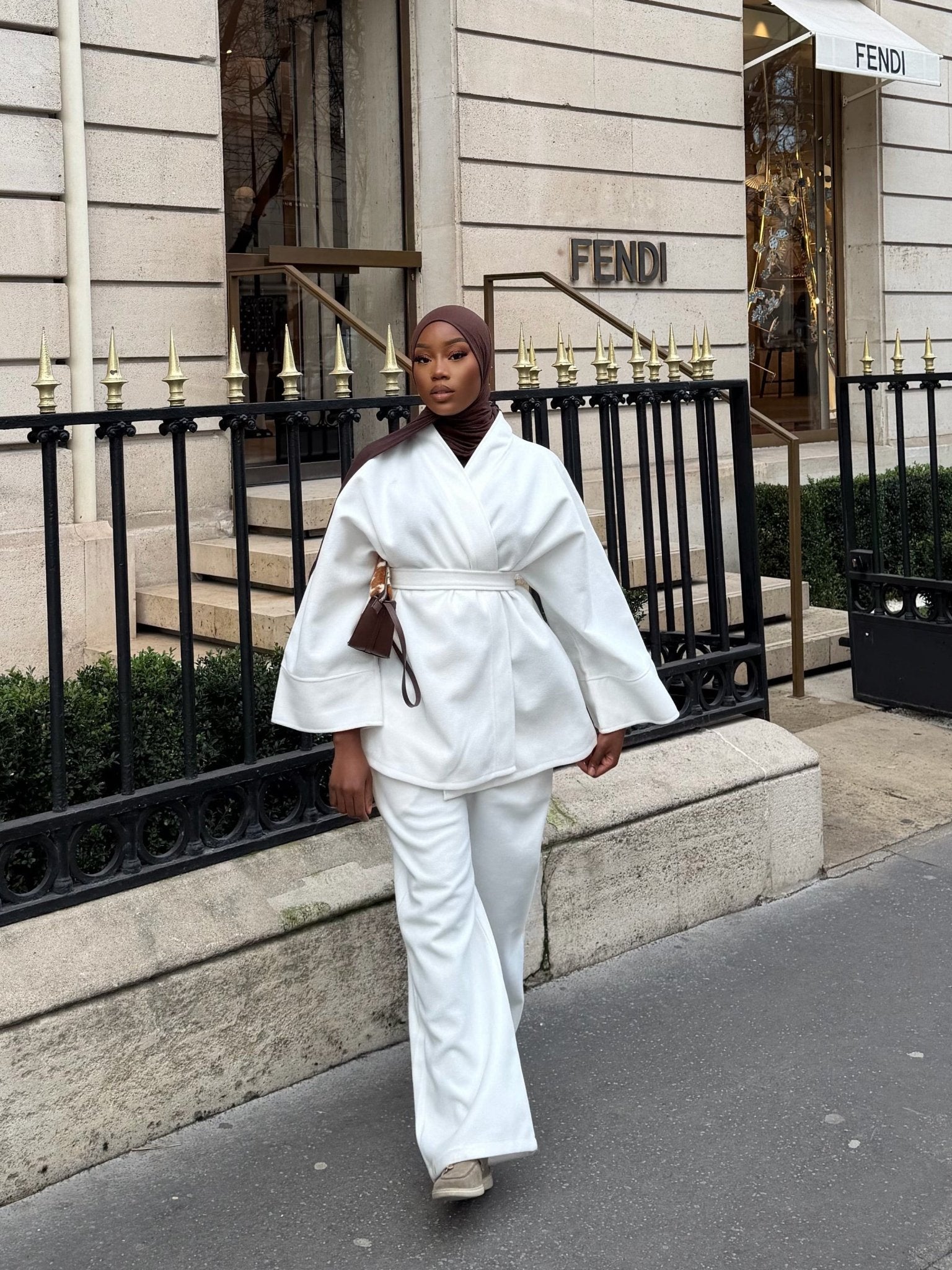 Ensemble Kimono Nova 2 Blanc