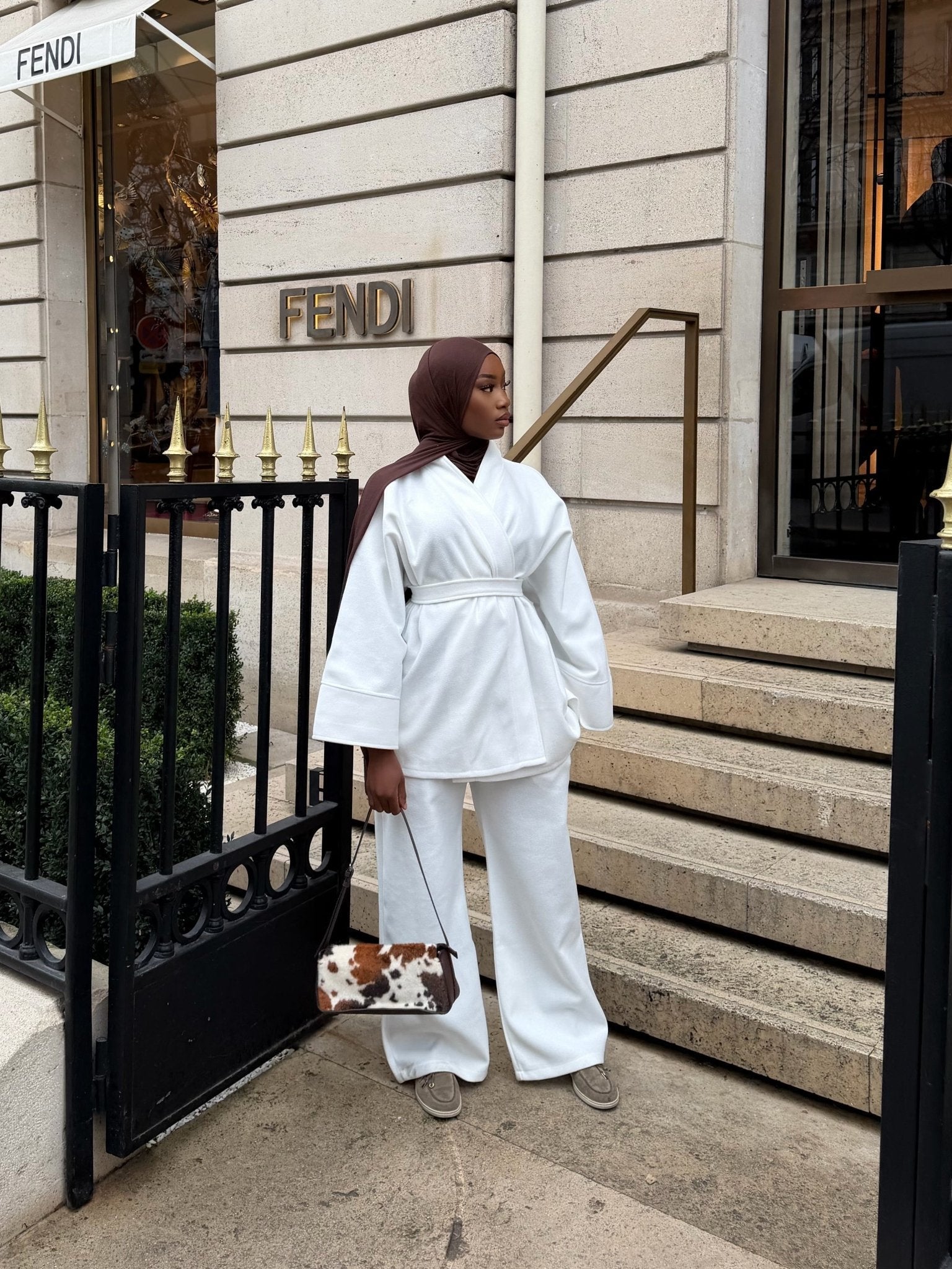 Ensemble Kimono Nova 2 Blanc