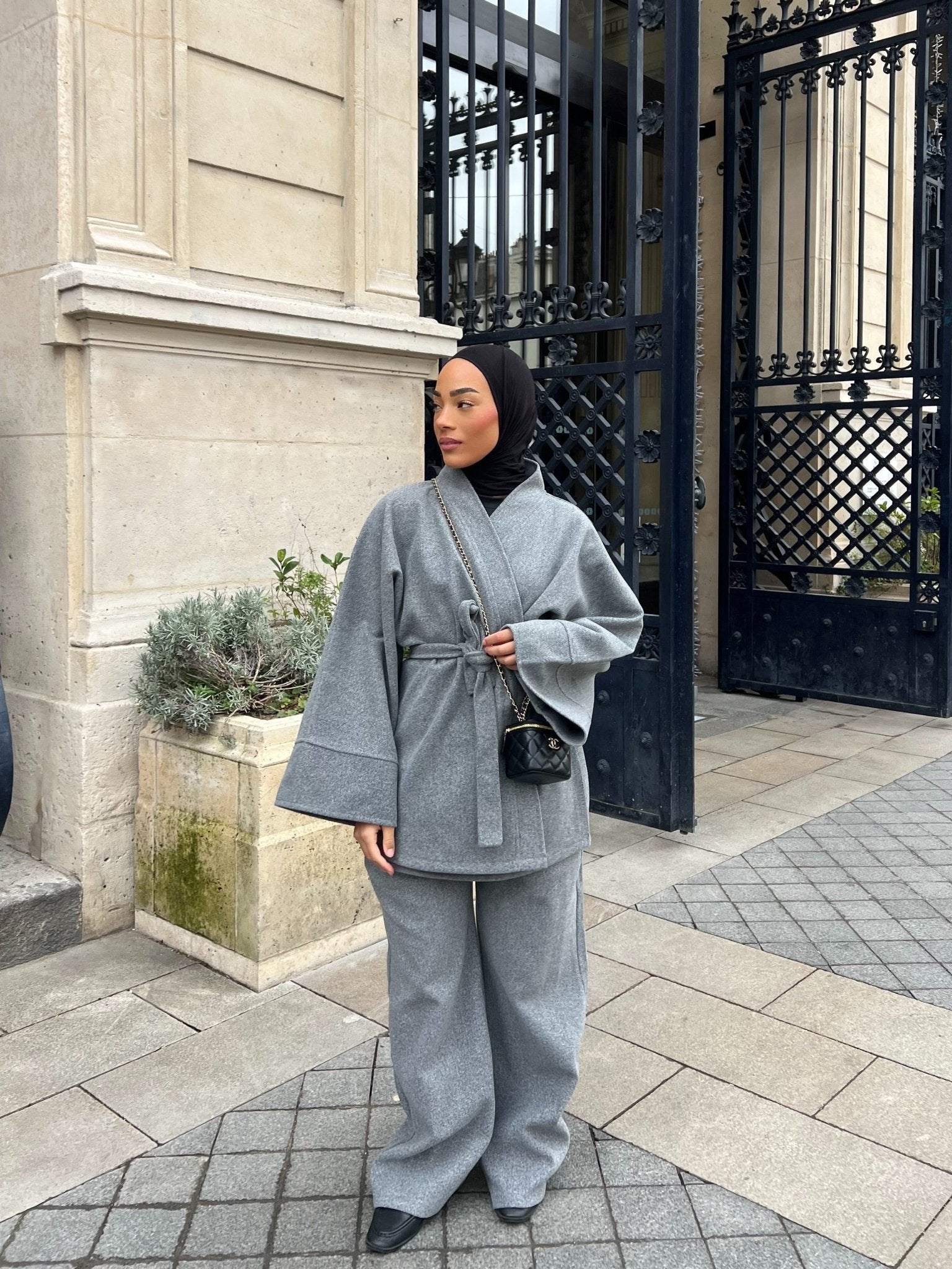Ensemble Kimono Nova 2 Gris