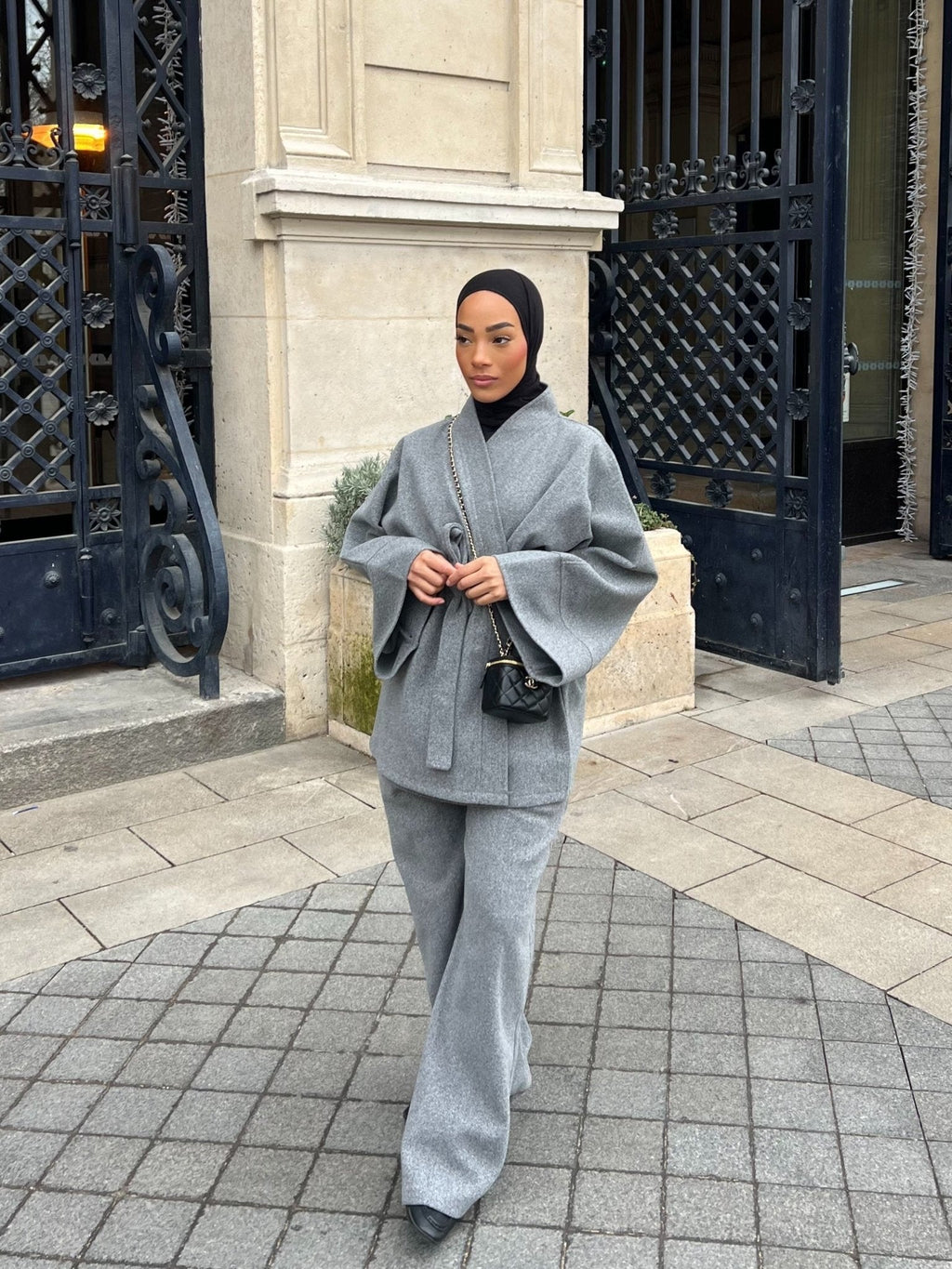 Ensemble Kimono Nova 2 Gris