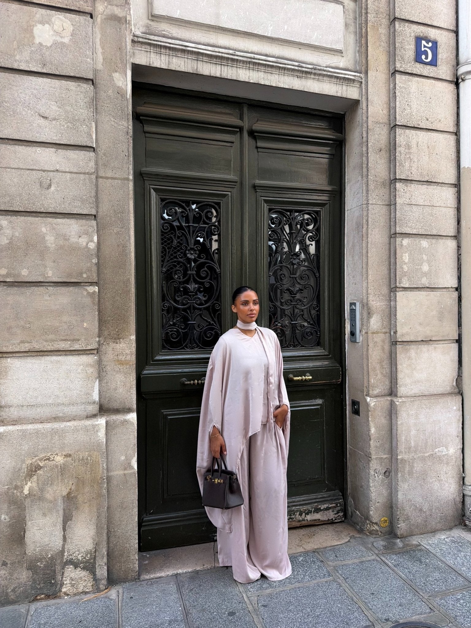 Ensemble Nawel Beige Rosé