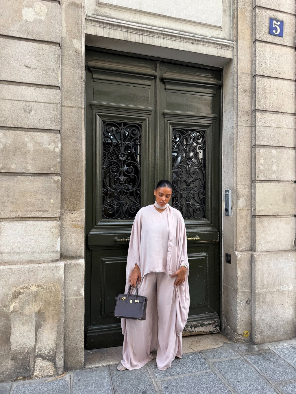 Ensemble Nawel Beige Rosé
