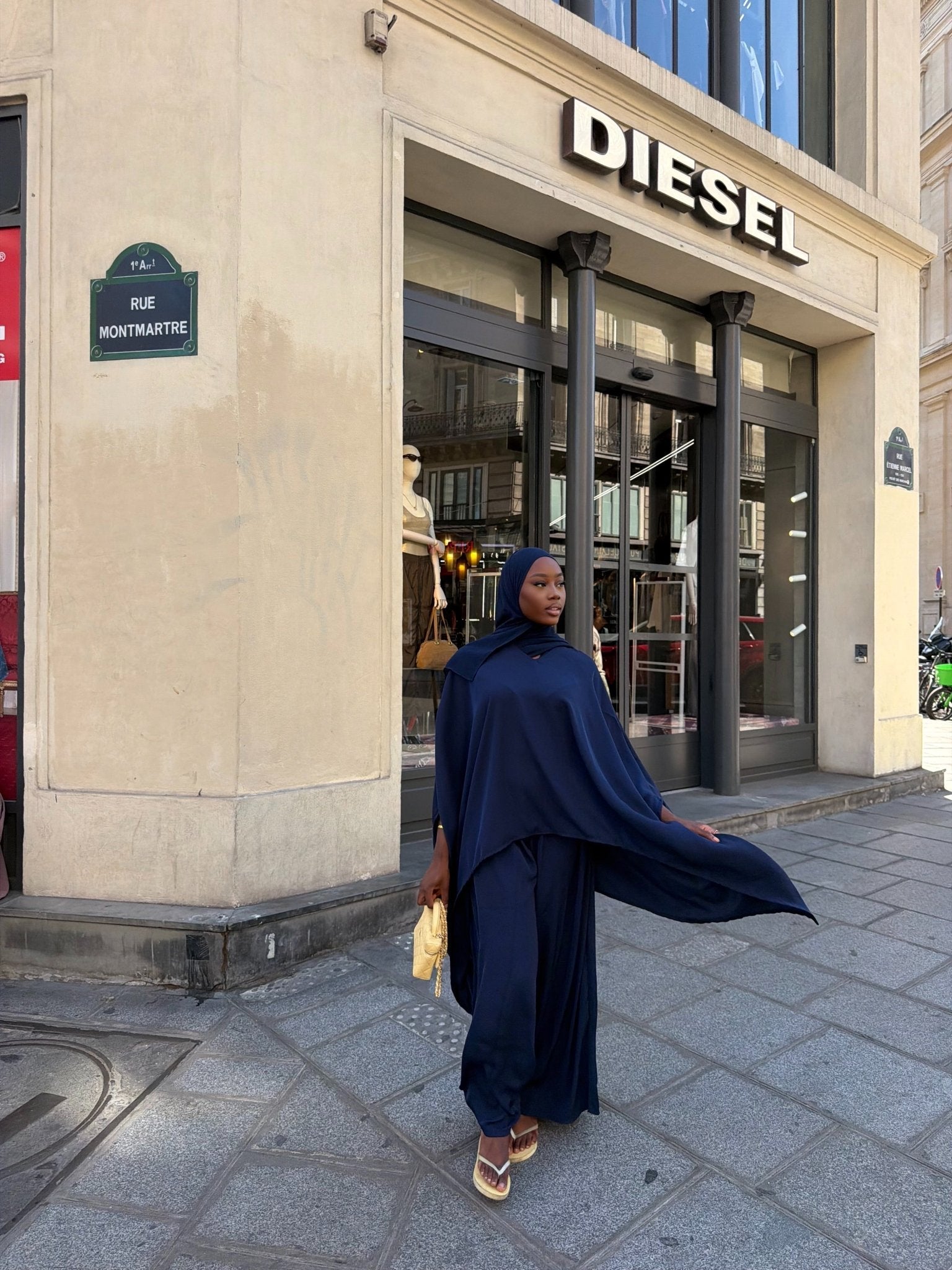 Ensemble Nawel Bleu nuit