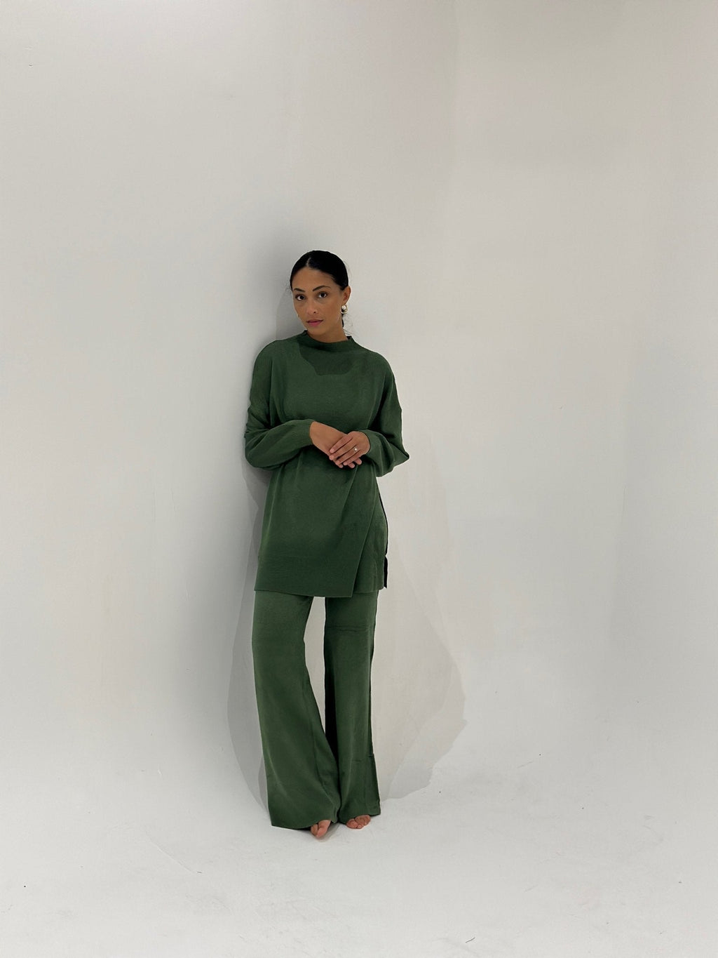 Ensemble Never West Vert Poivron