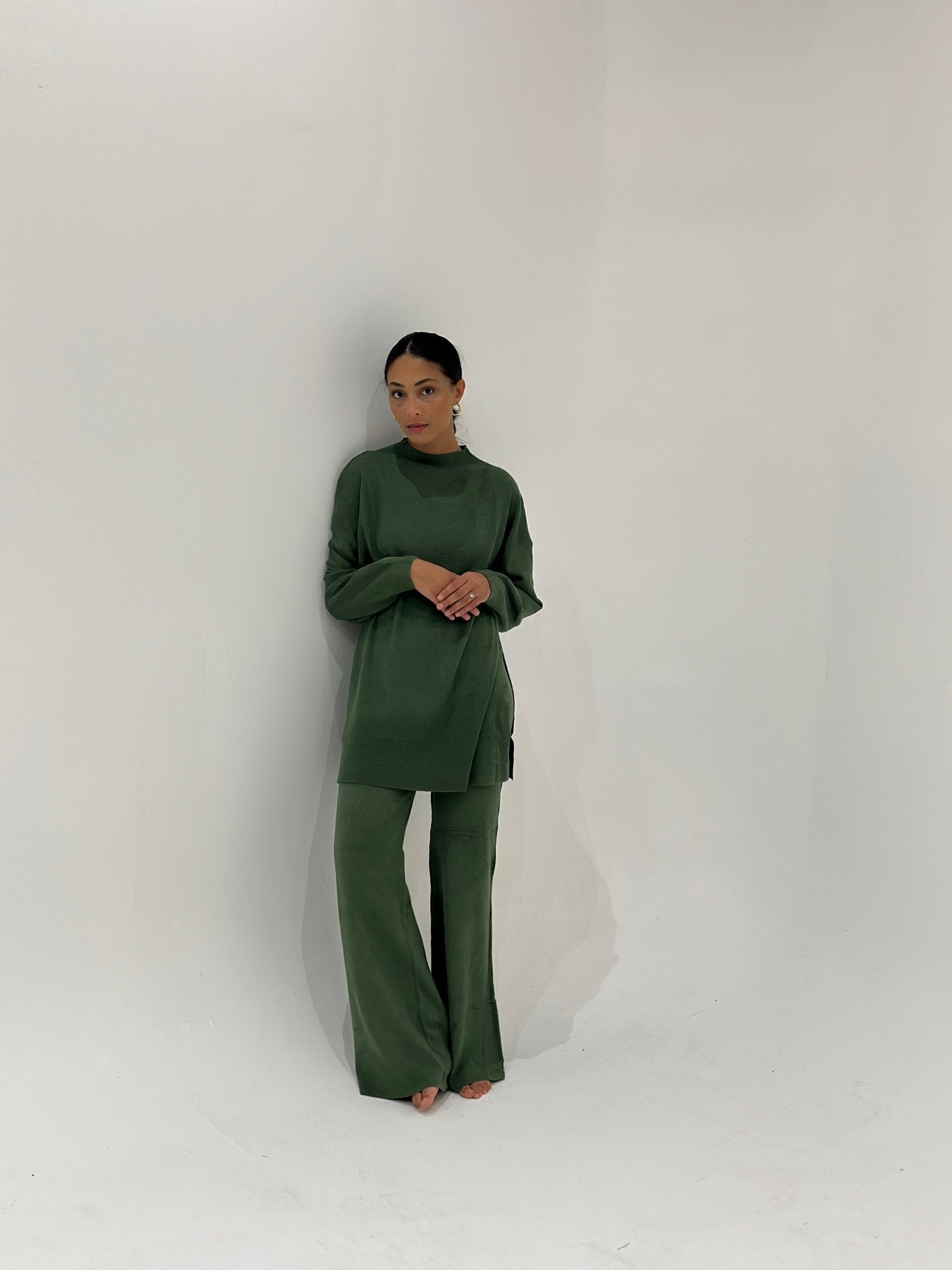 Ensemble Never West Vert Poivron