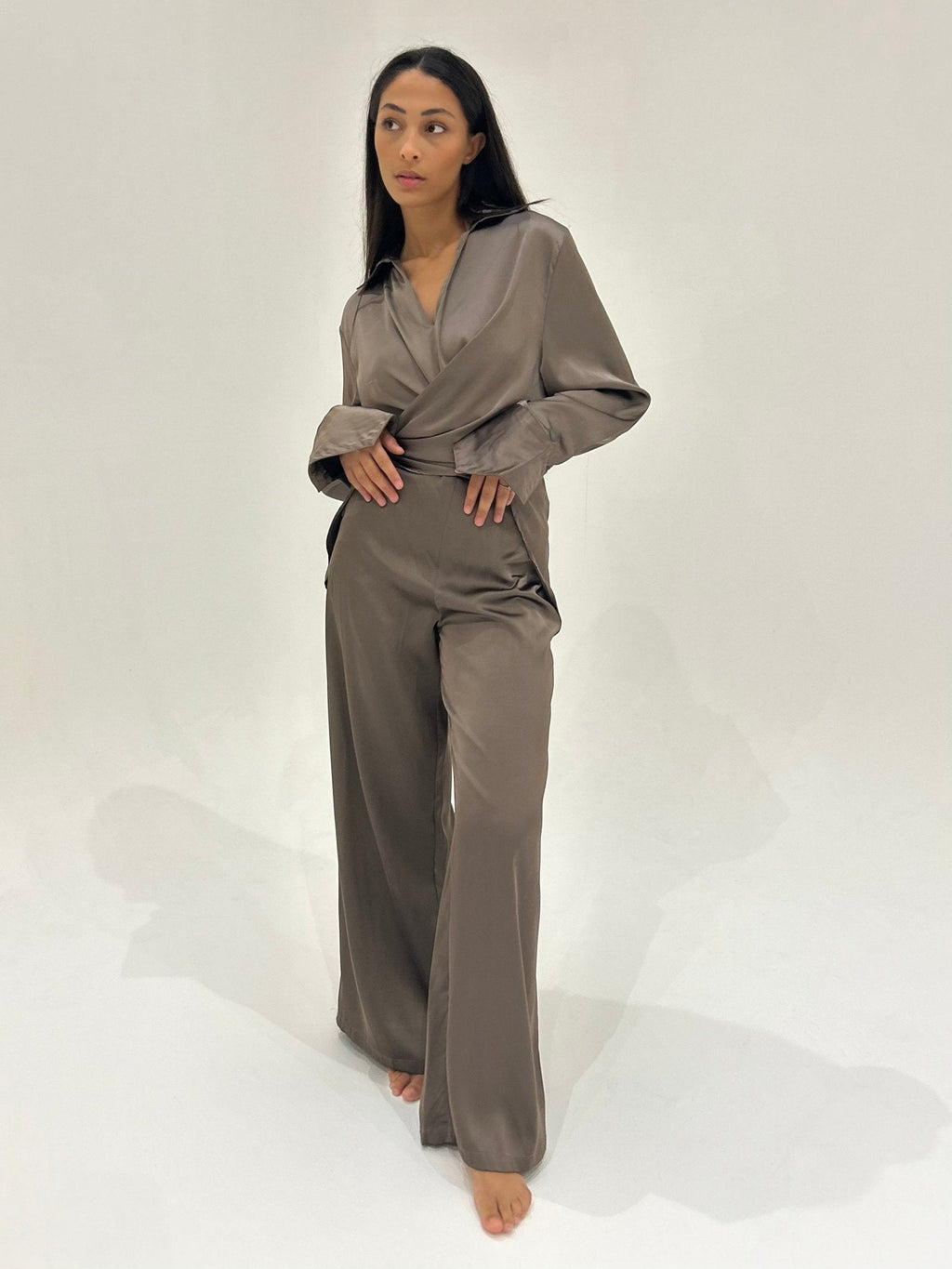 Ensemble Oman Marron Glacé