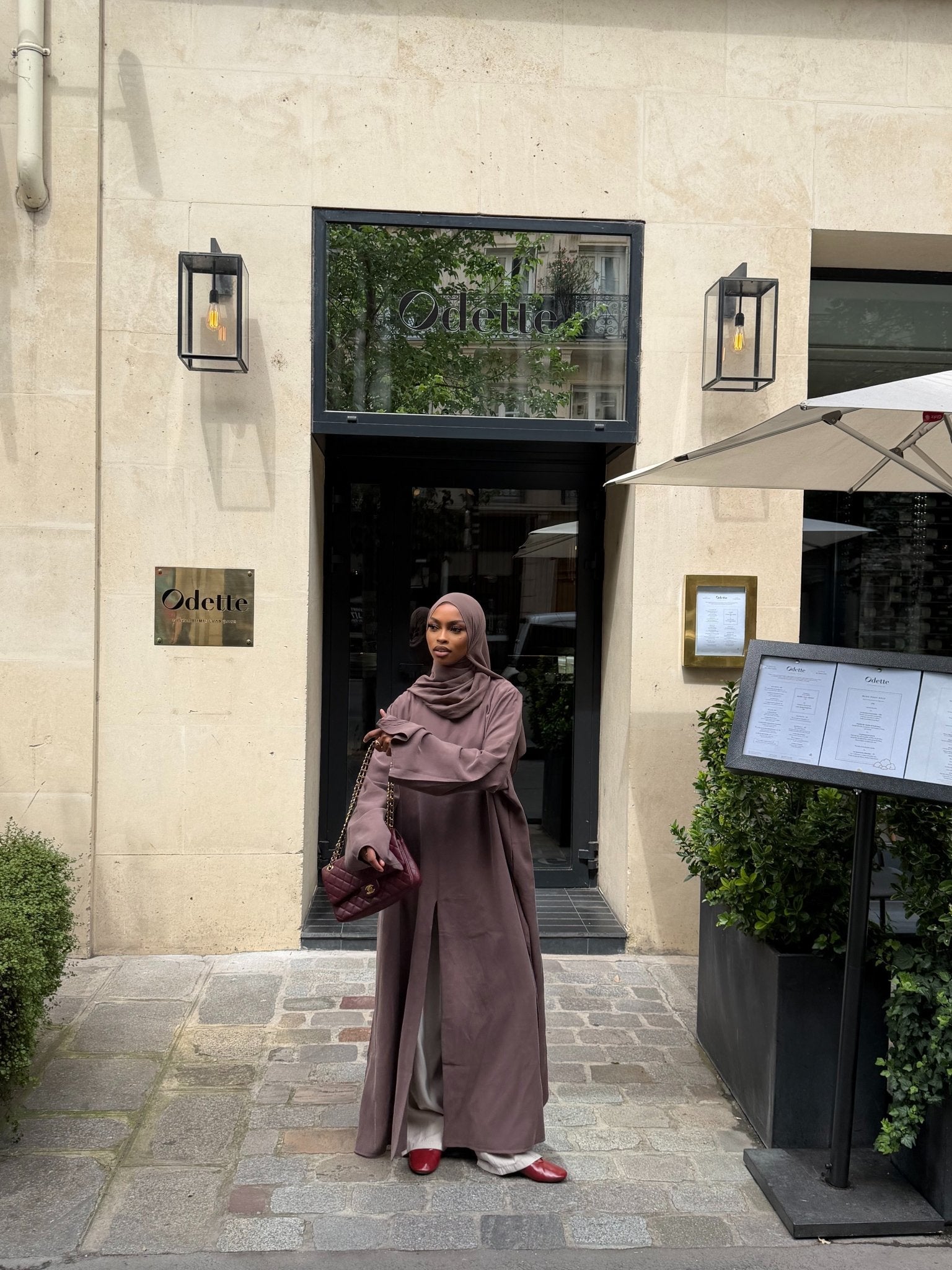 Abaya Salma Chocolat