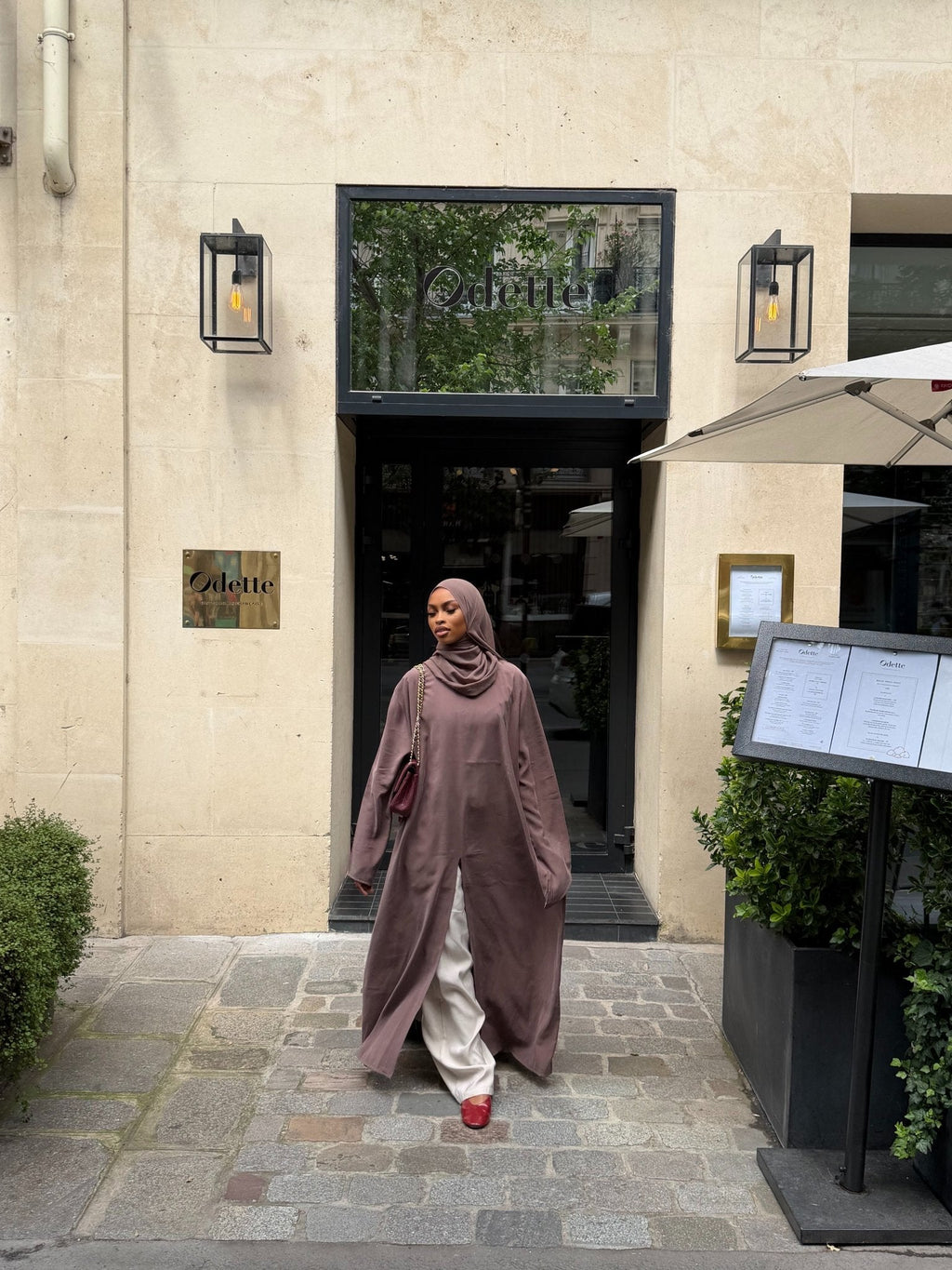 Ensemble Salma Chocolat