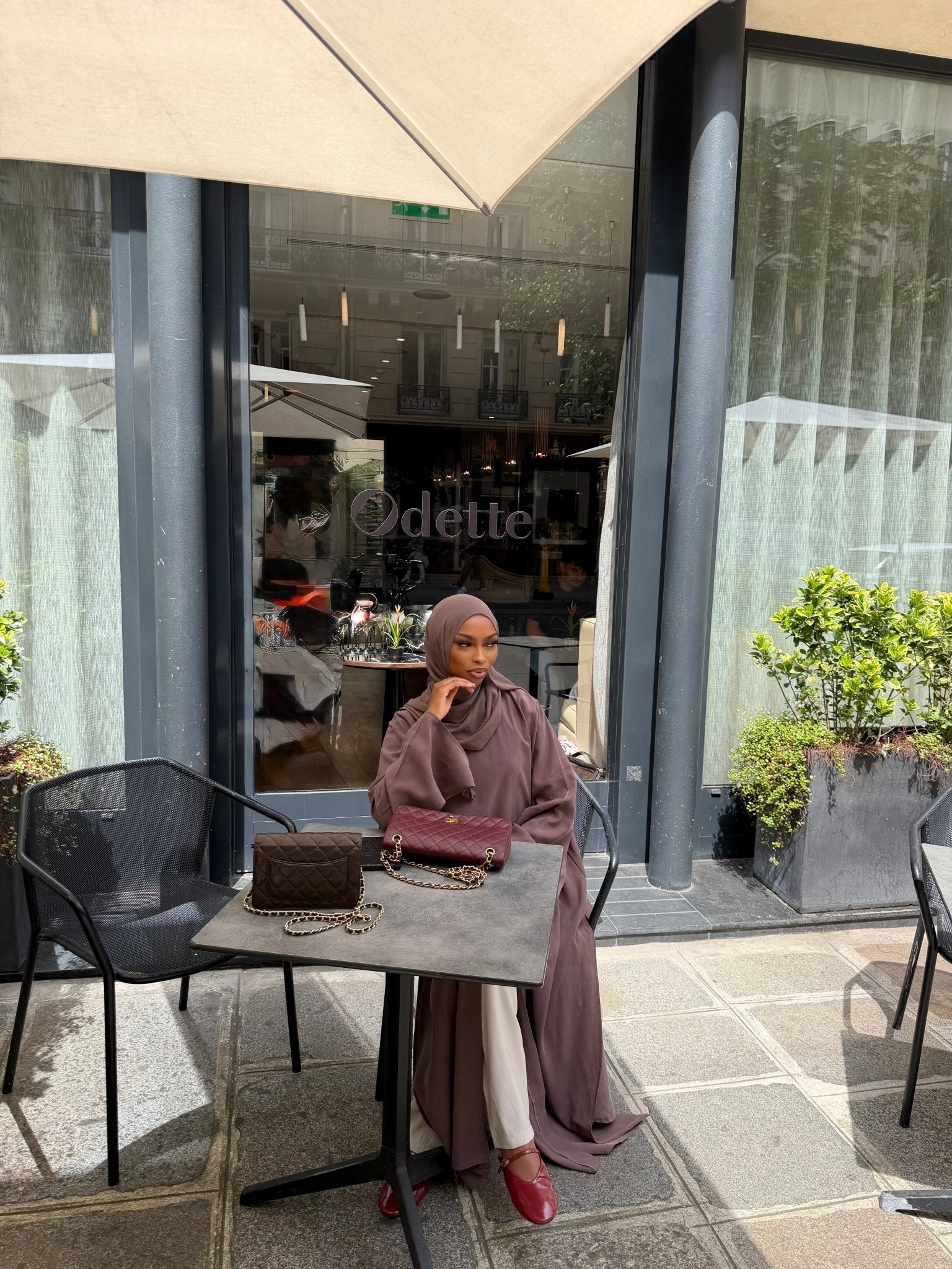 Ensemble Salma Chocolat