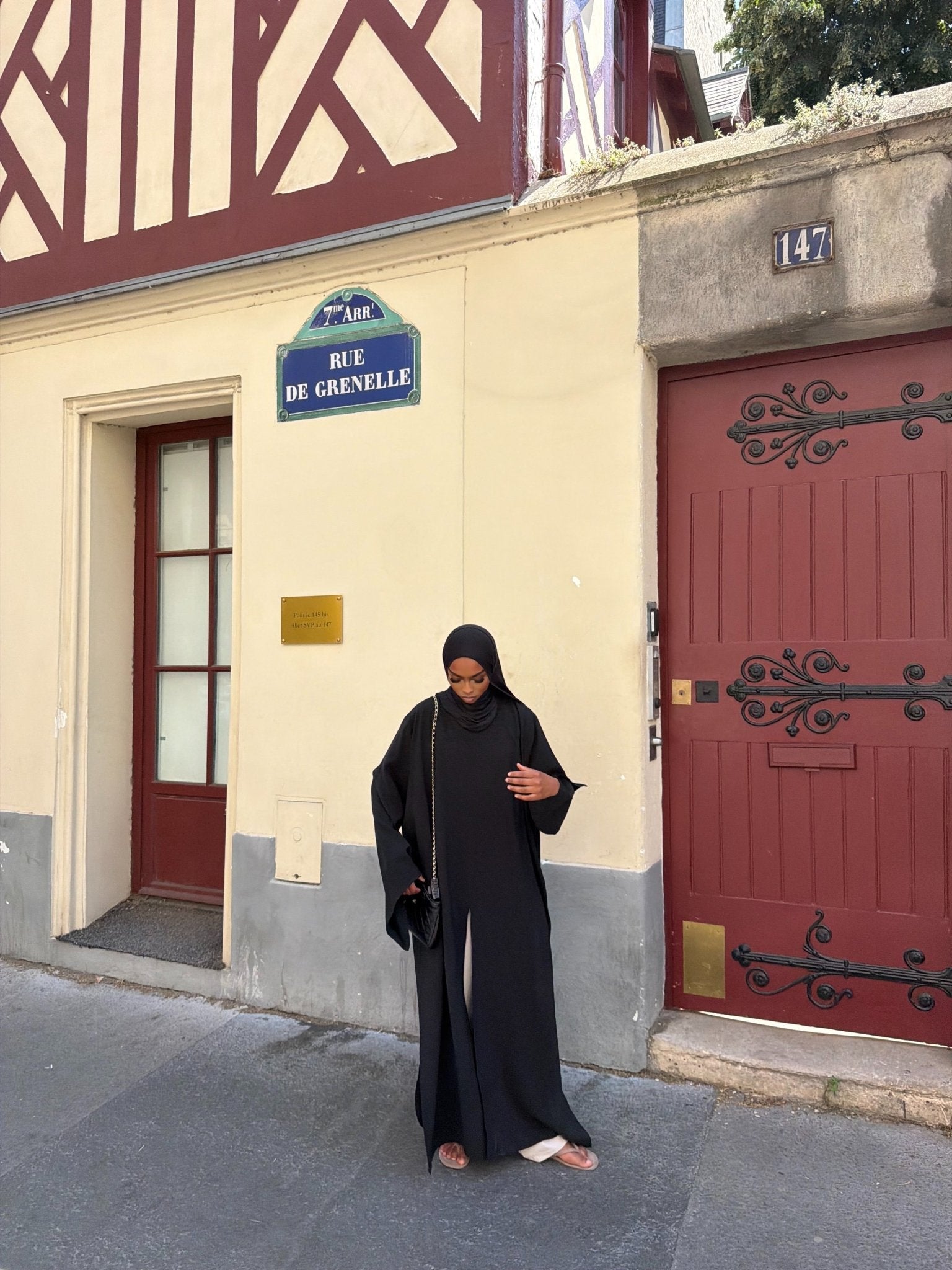 Abaya Salma Noir