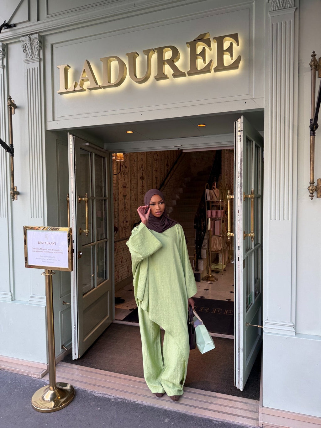 Ensemble Sephora Vert Pomme