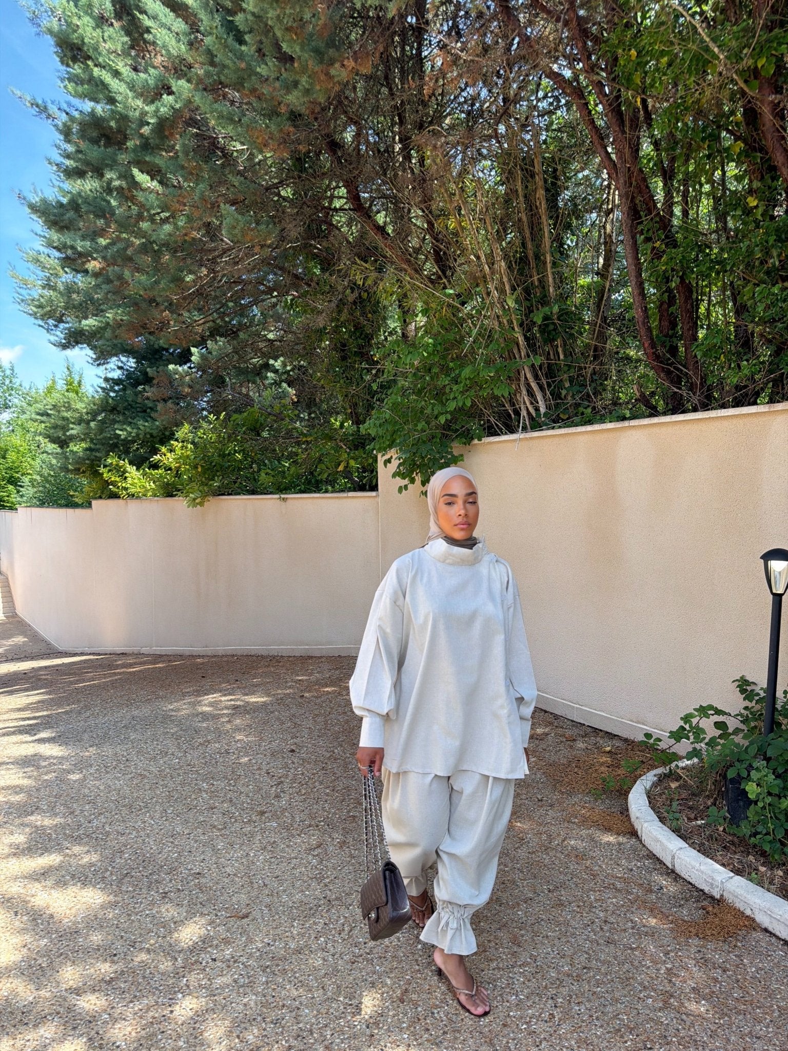 Ensemble Zayna V2 Beige