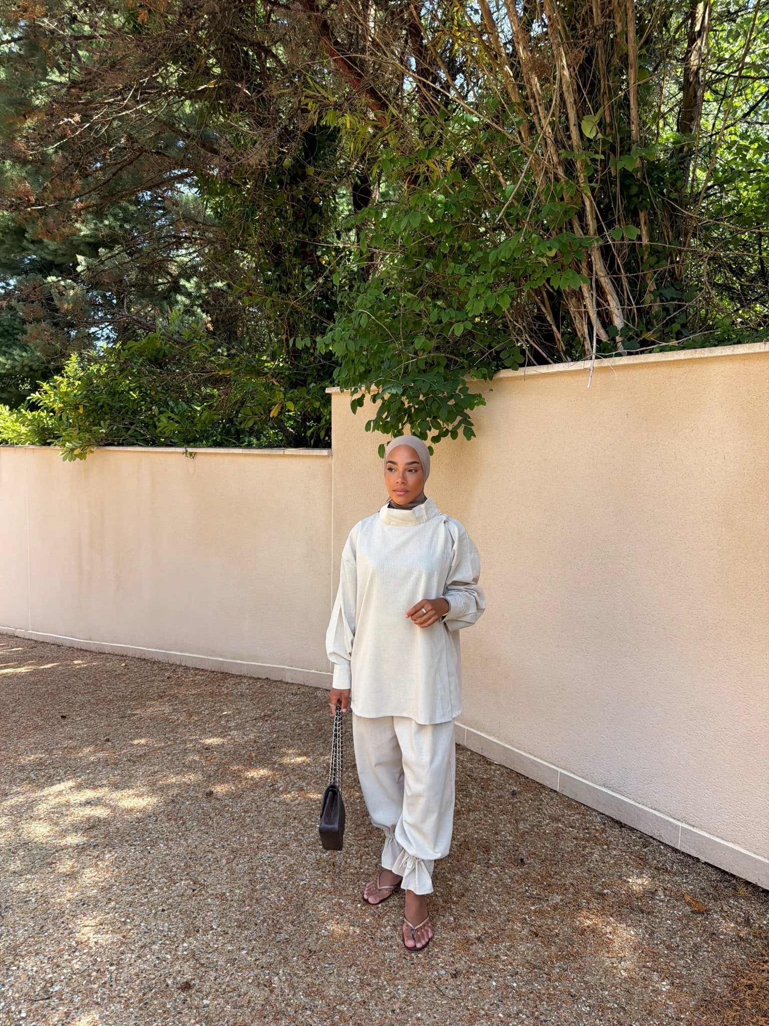 Ensemble Zayna V2 Beige