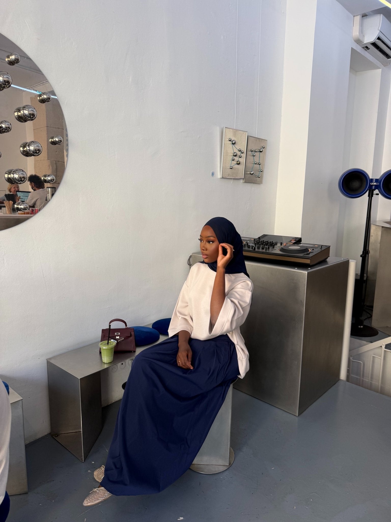 Jupe Louna Bleu Marine